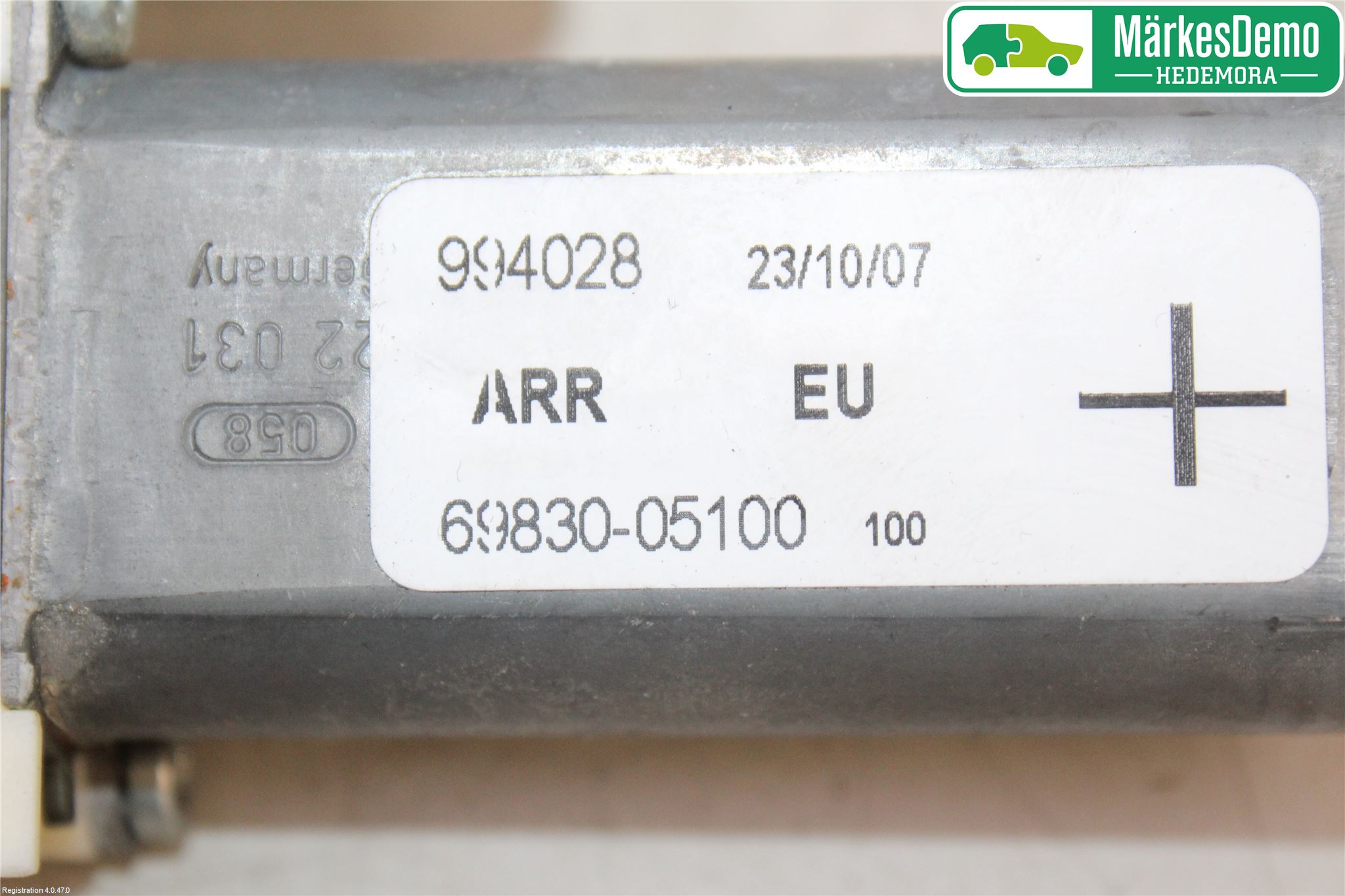 Toyota AVENSIS 07-08 Fönsterhiss El Kompl