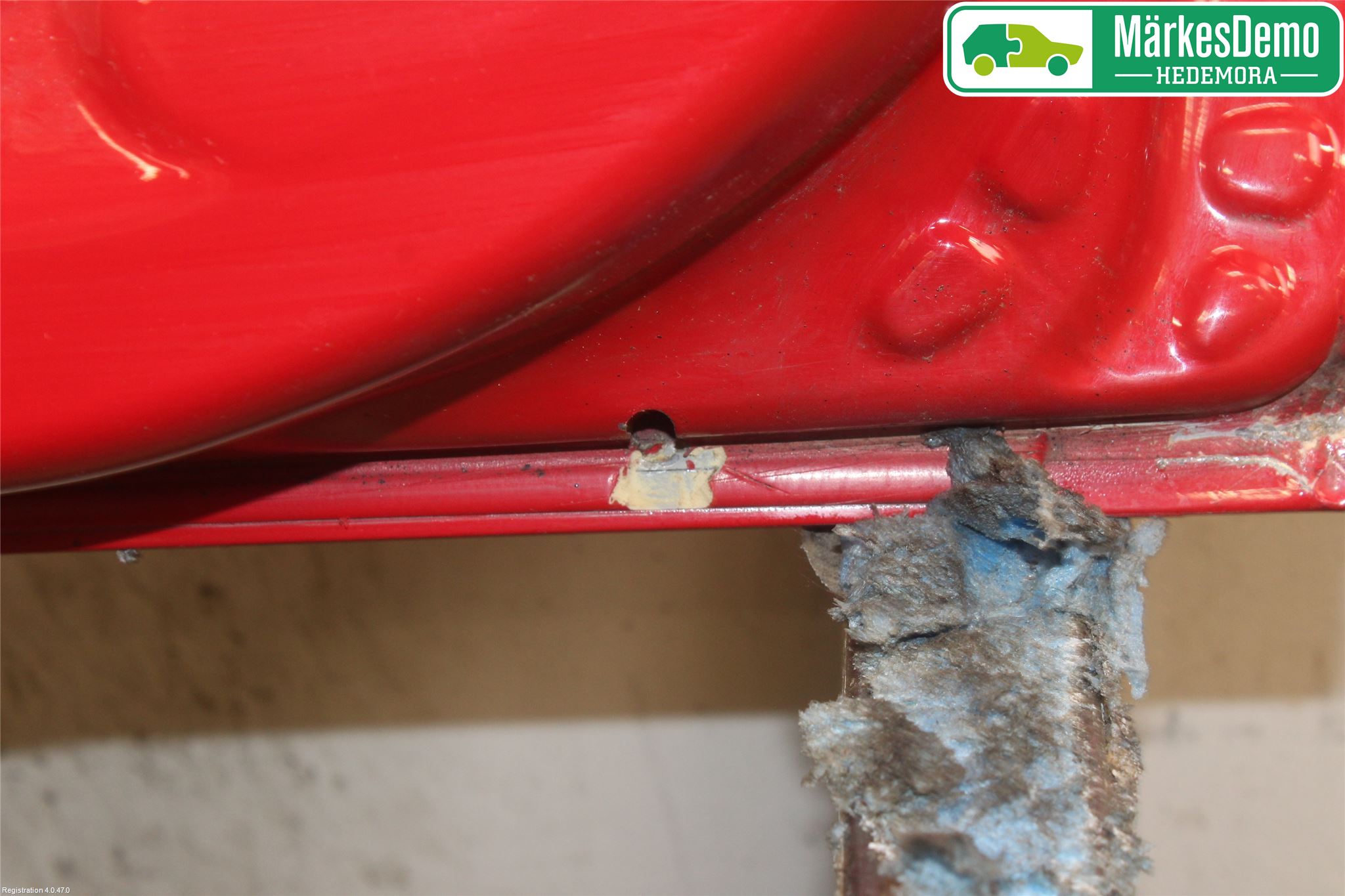 Toyota AYGO 06-14 Dörr Bak Vänster