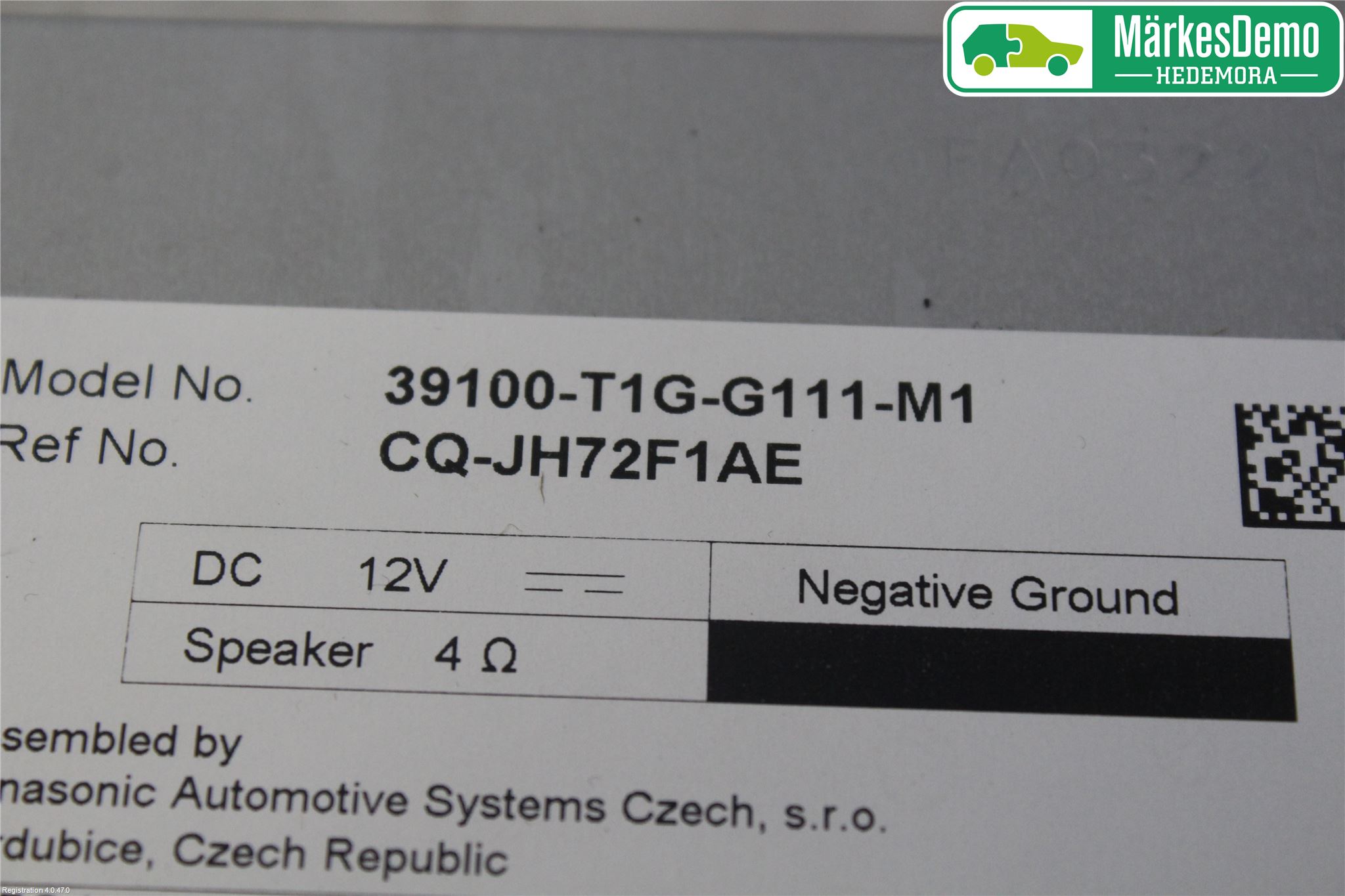 Honda CR-V 13-18 Cd Radio - Multimediapanel