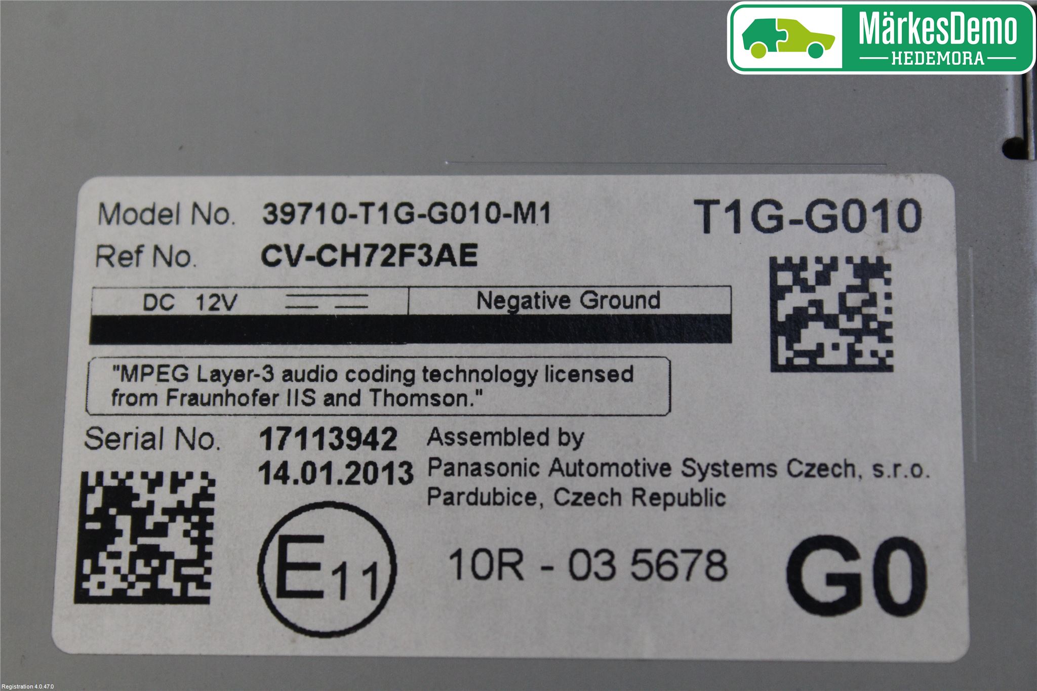 Honda CR-V 13-18 Färddator