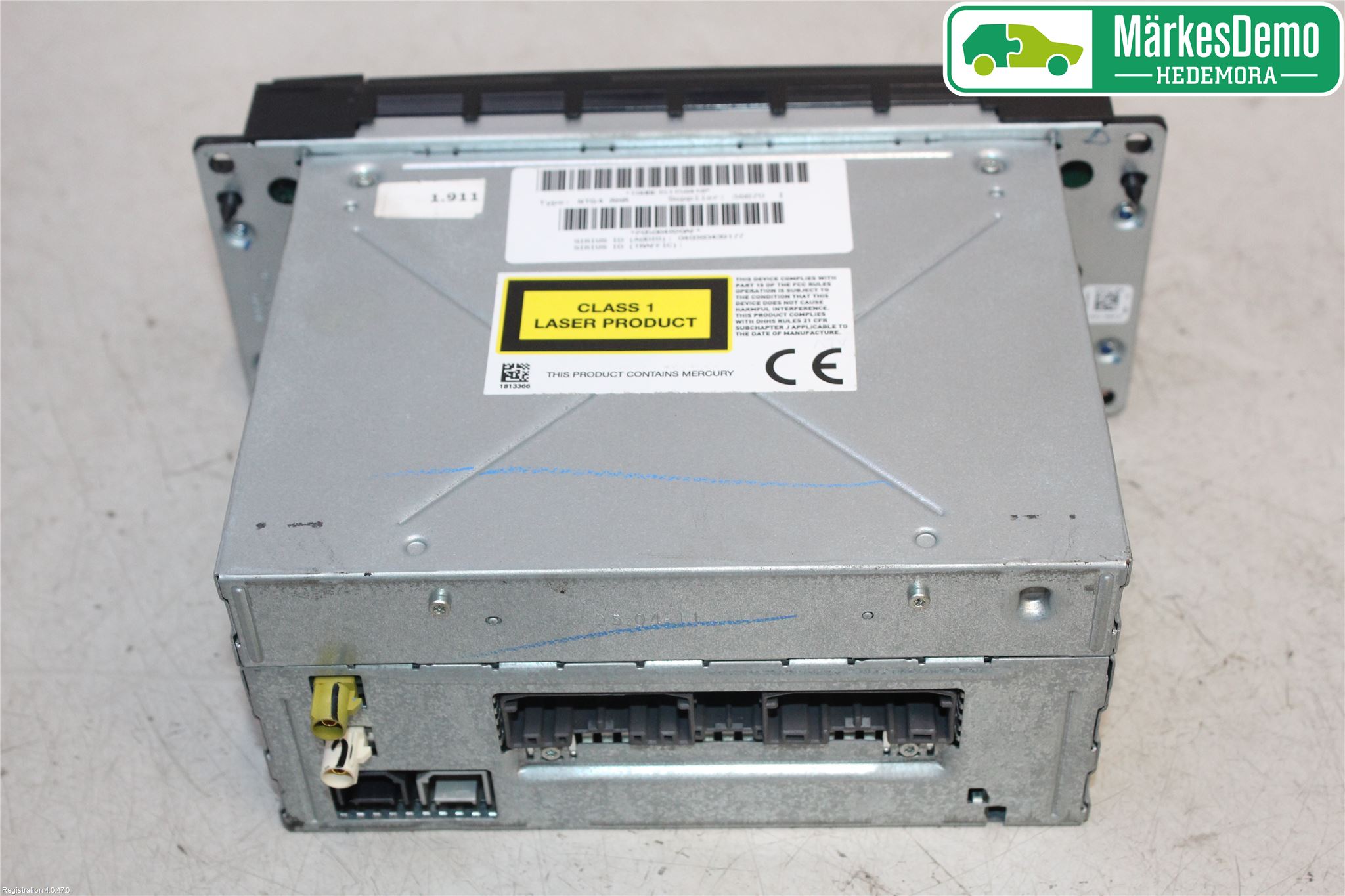 Övriga USA Cd Radio - Multimediapanel