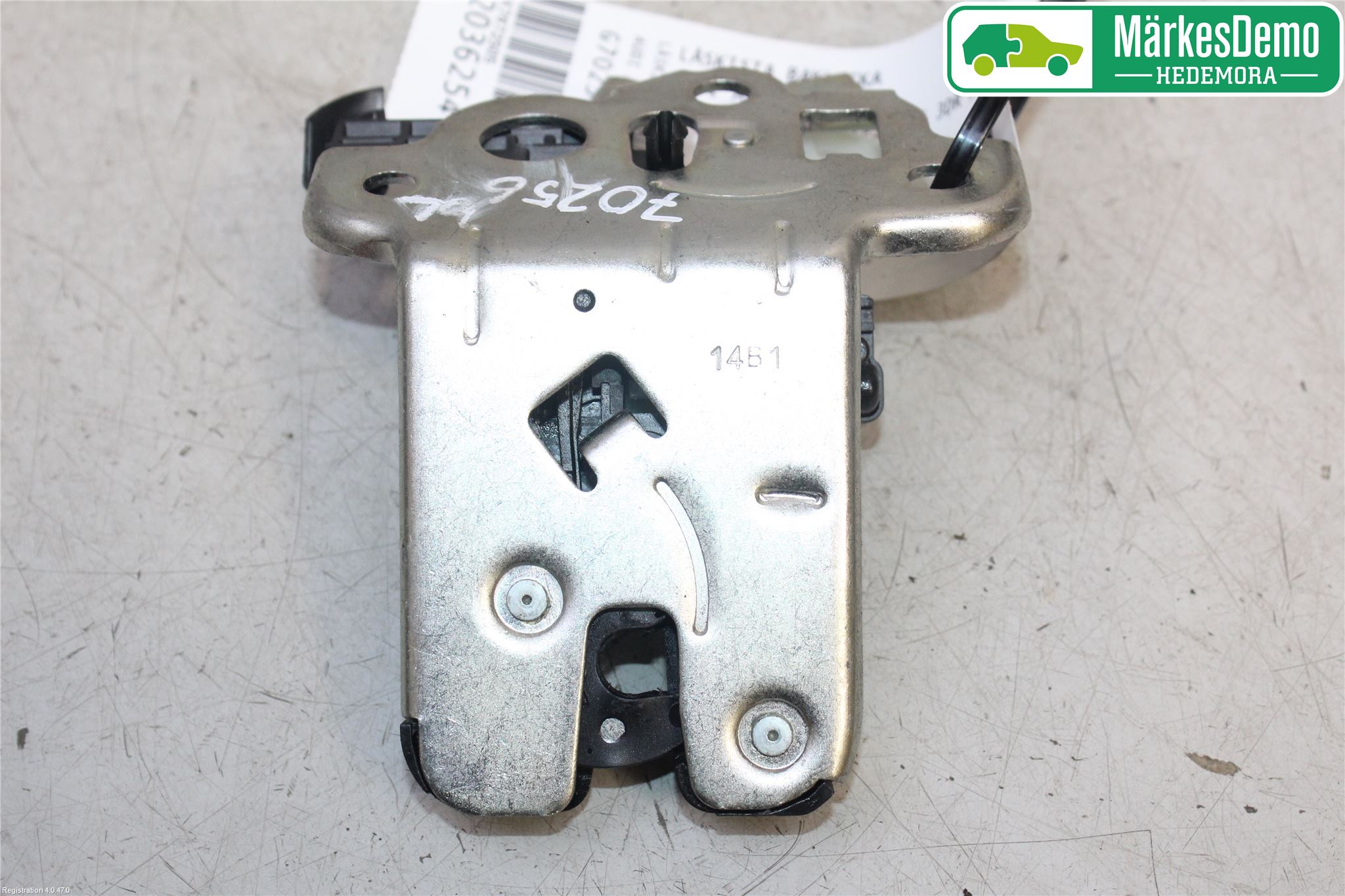 Audi A1/S1 11-18 Låskista Baklucka