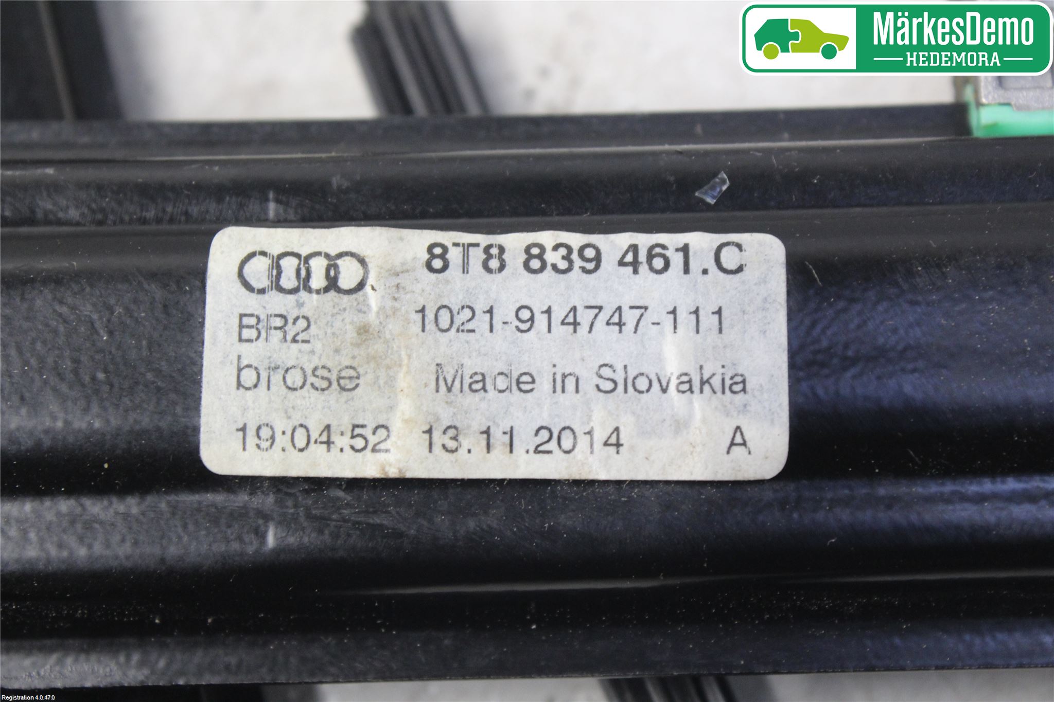 Audi A5 07-16 Fönsterhiss El Kompl