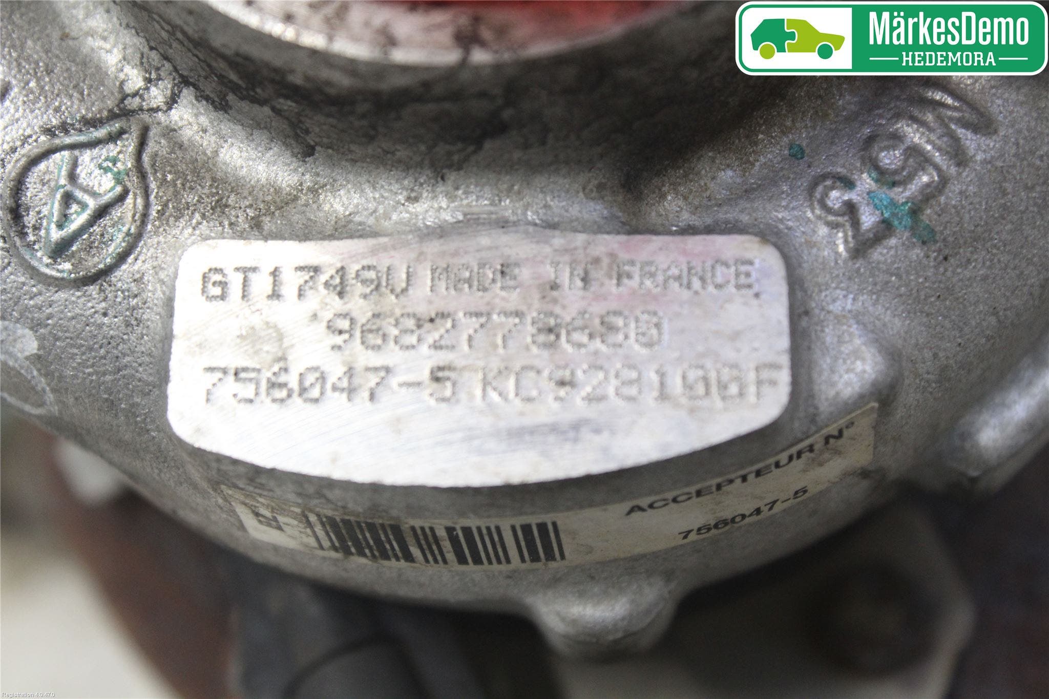 Citroen C4 GRAND PICASSO 07-13 Turboaggregat