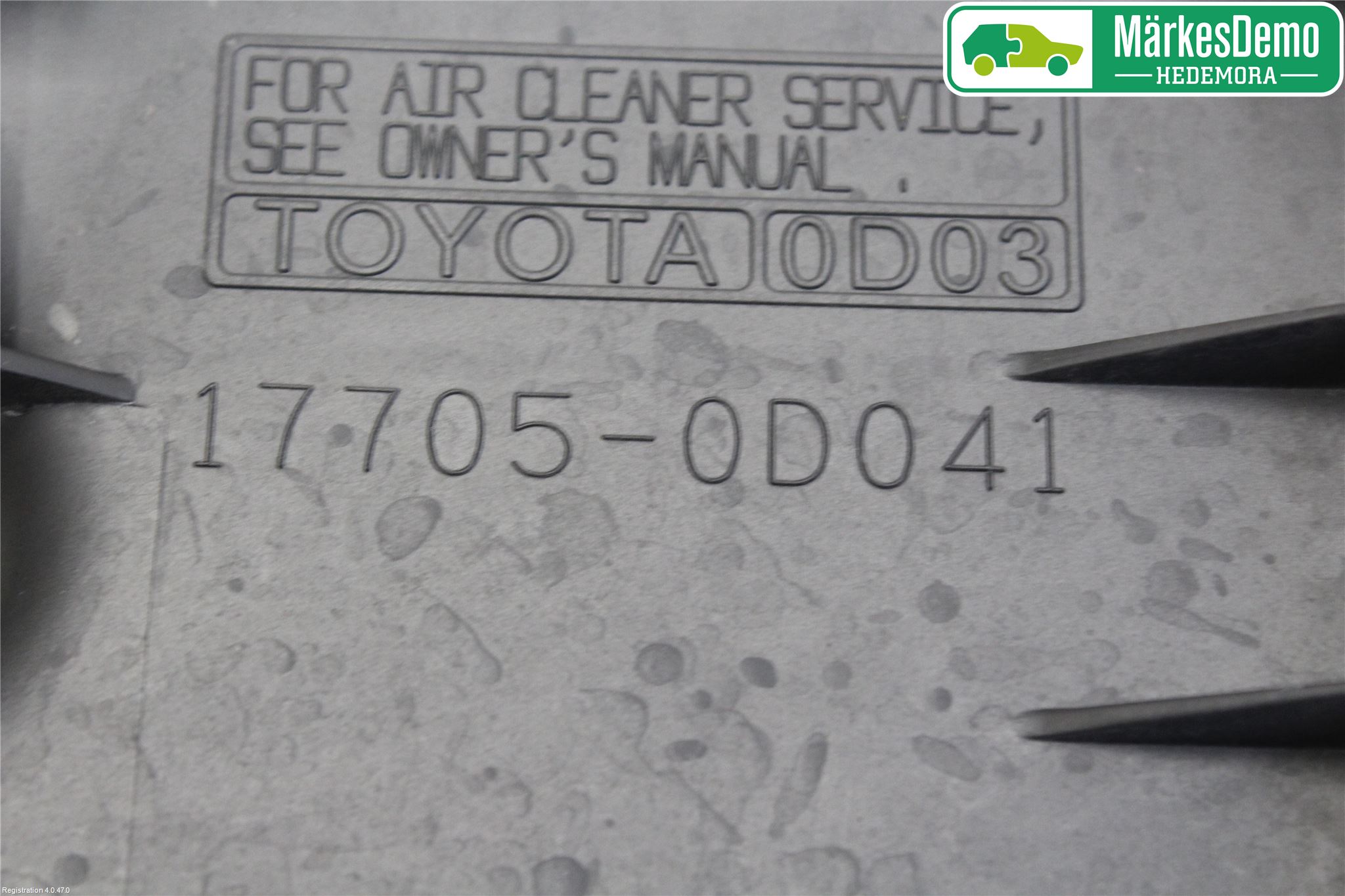 Toyota AVENSIS 03-06 Luftrenare