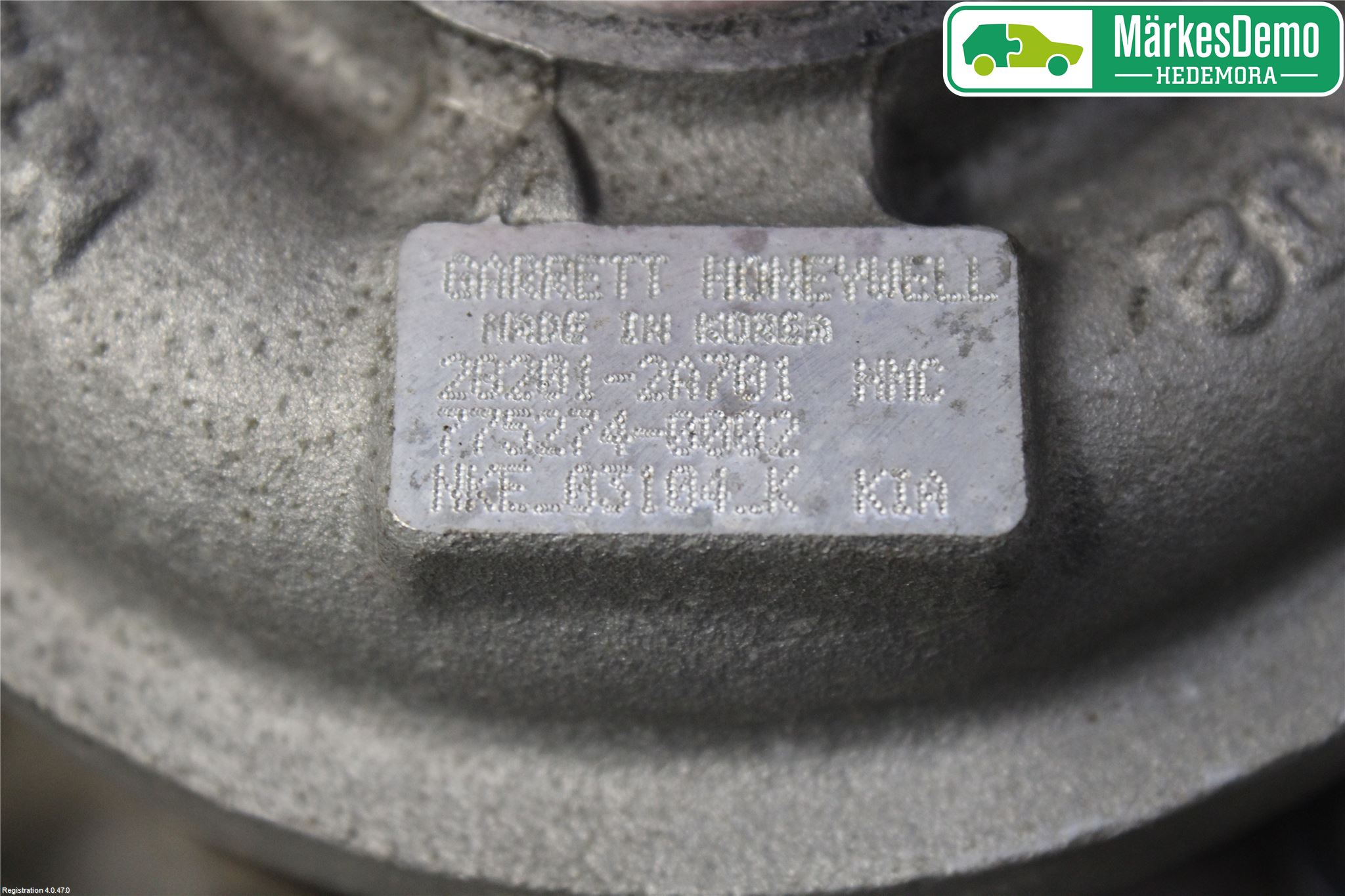 Kia CEED 06-12 Turboaggregat