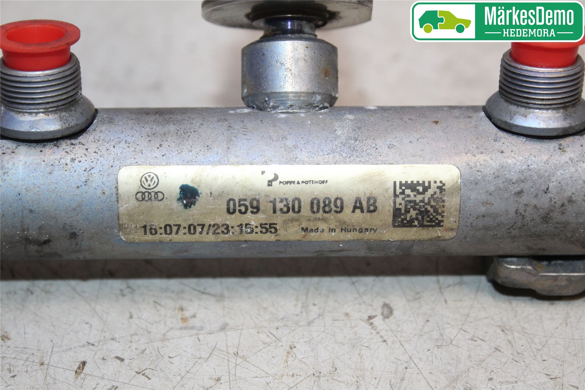 Audi A6/S6     05-11 Injspridarrör