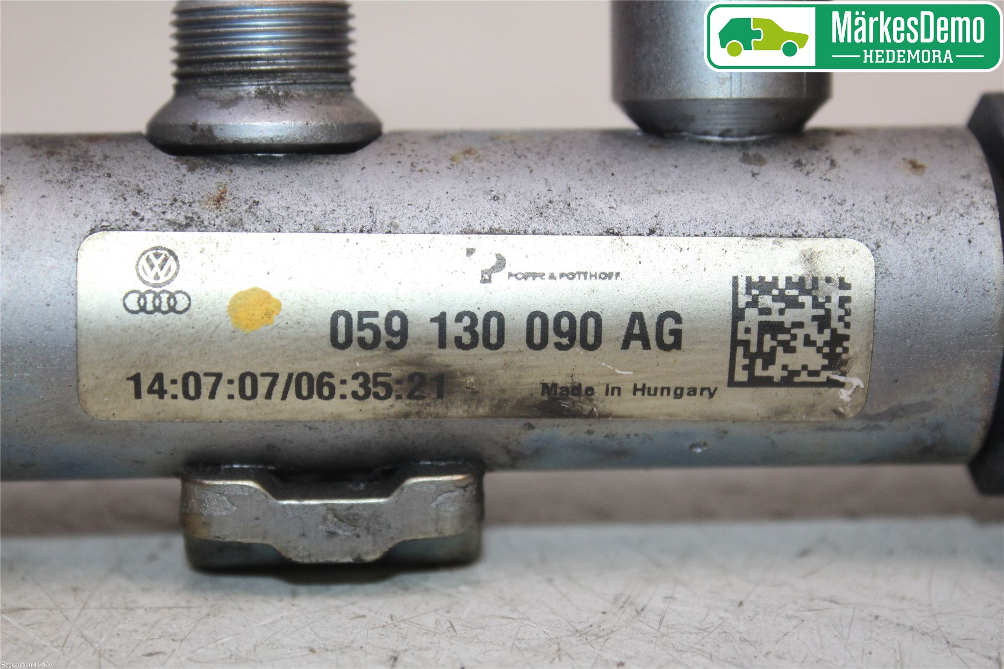 Audi A6/S6     05-11 Injspridarrör