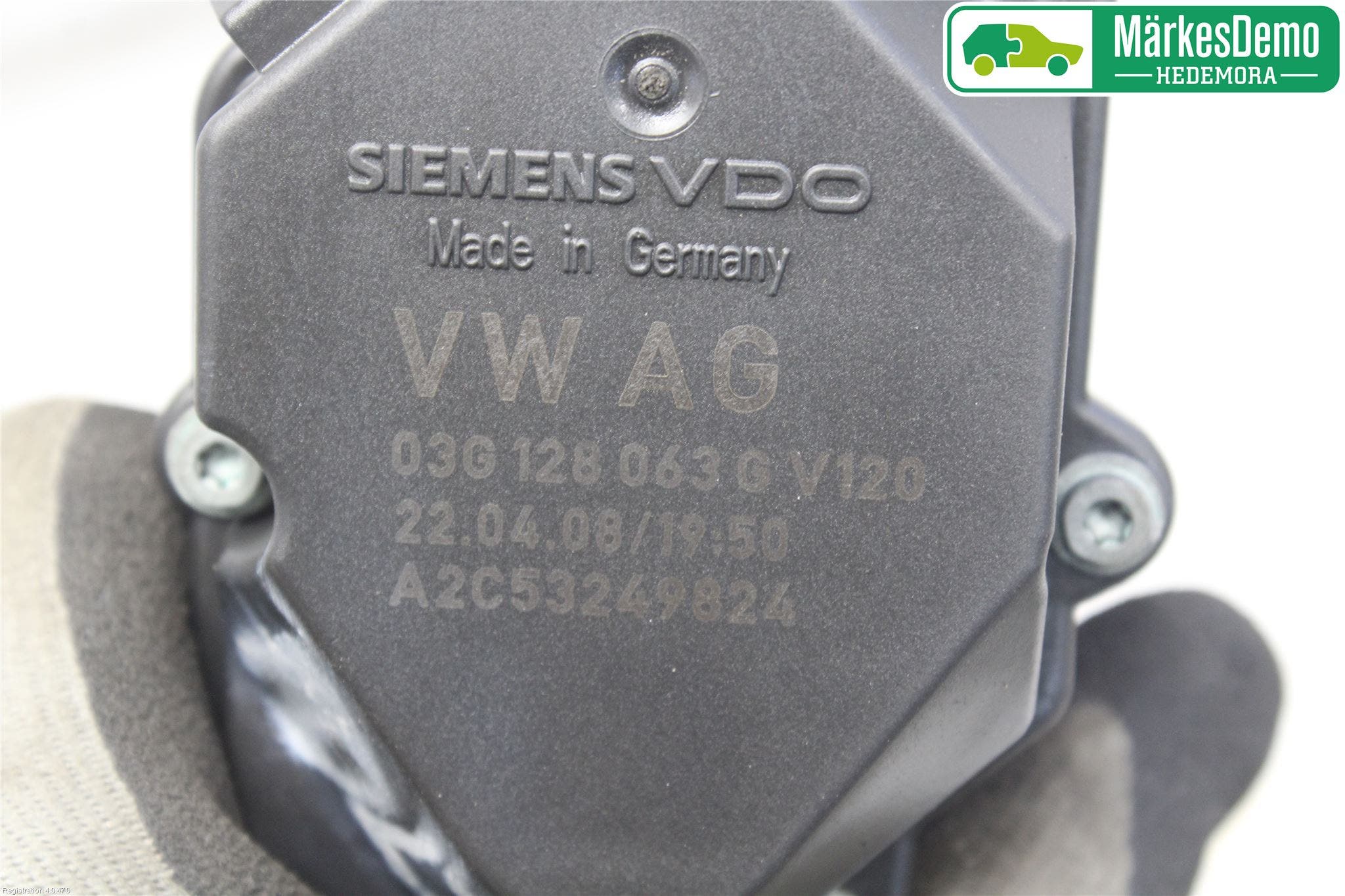 Volkswagen VW CADDY 04-10 Injspjällhus