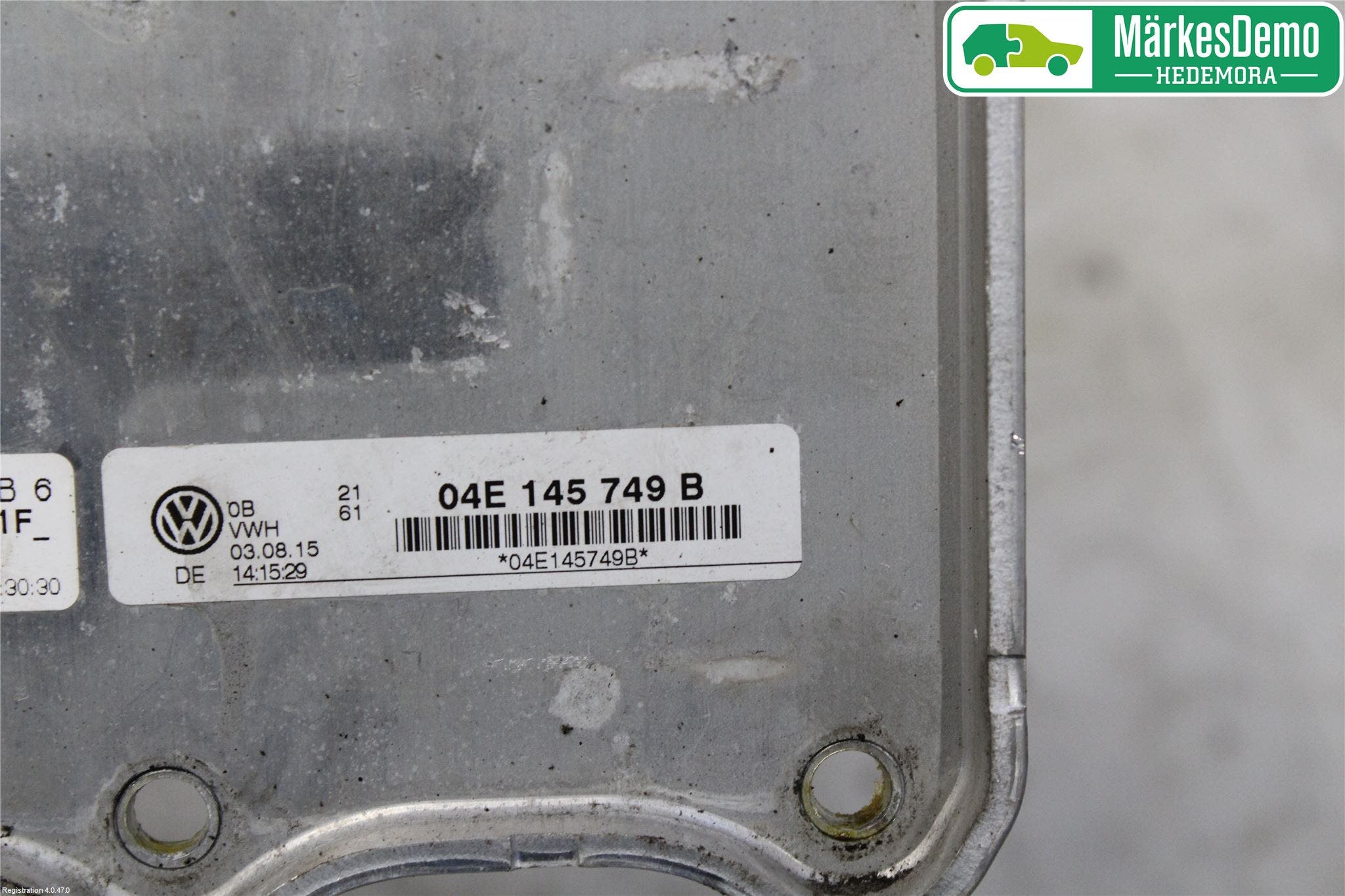 Skoda OCTAVIA (5E) 13-20 Laddluft-Intercooler Kyl