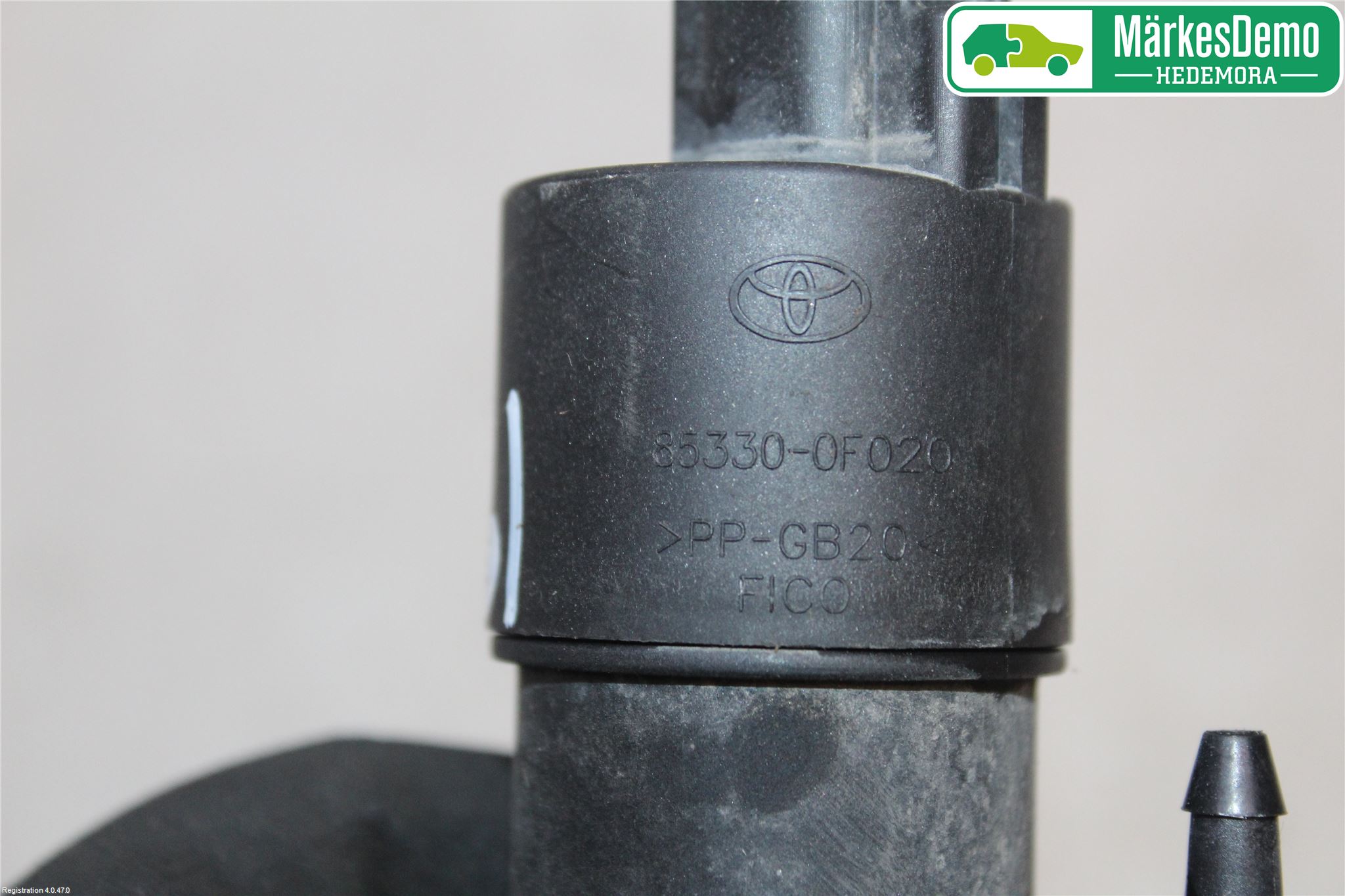 Toyota YARIS XP130 12-14 Spolarpump Baklucka