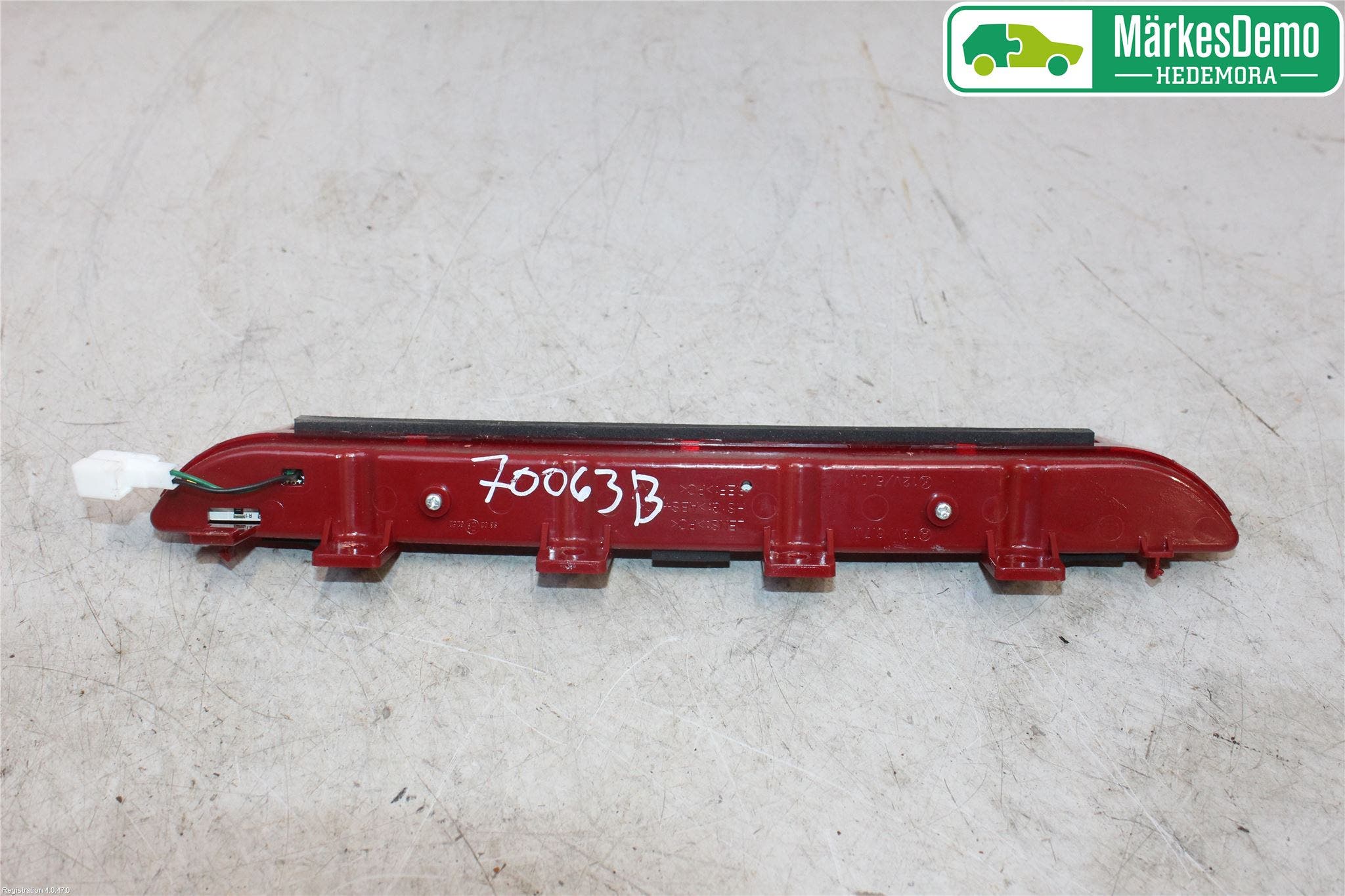 Kia SPORTAGE (SL) 11-15 Bromsljus Bakruta