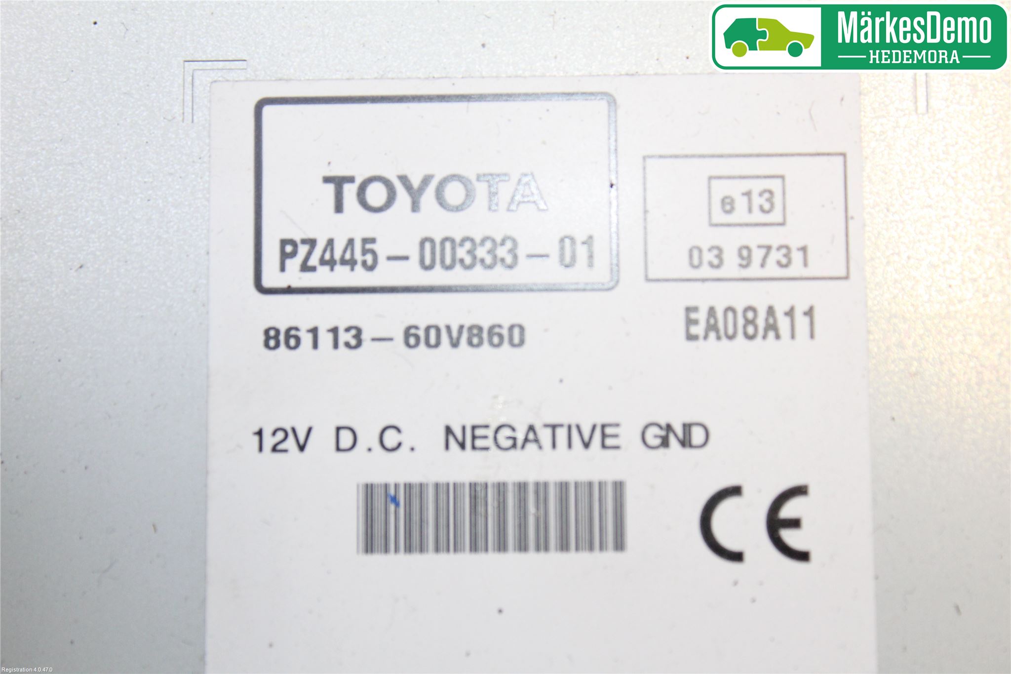 Toyota AVENSIS 09-15 Cd Radio - Multimediapanel
