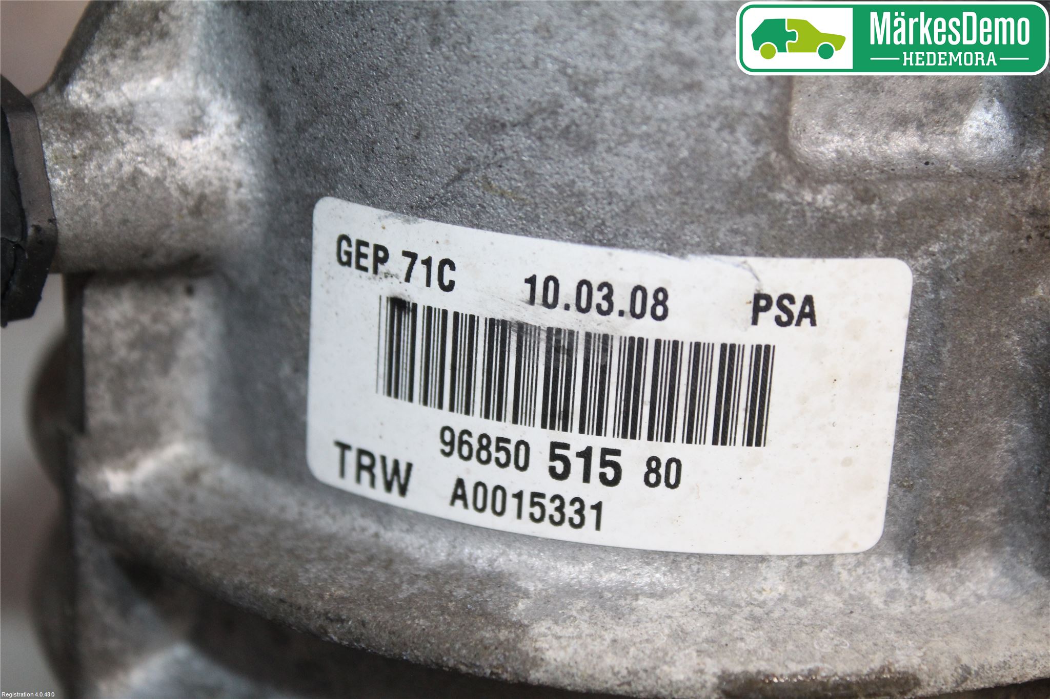 Citroen C4 PICASSO 06-13 Styrservo Pump Elektrisk