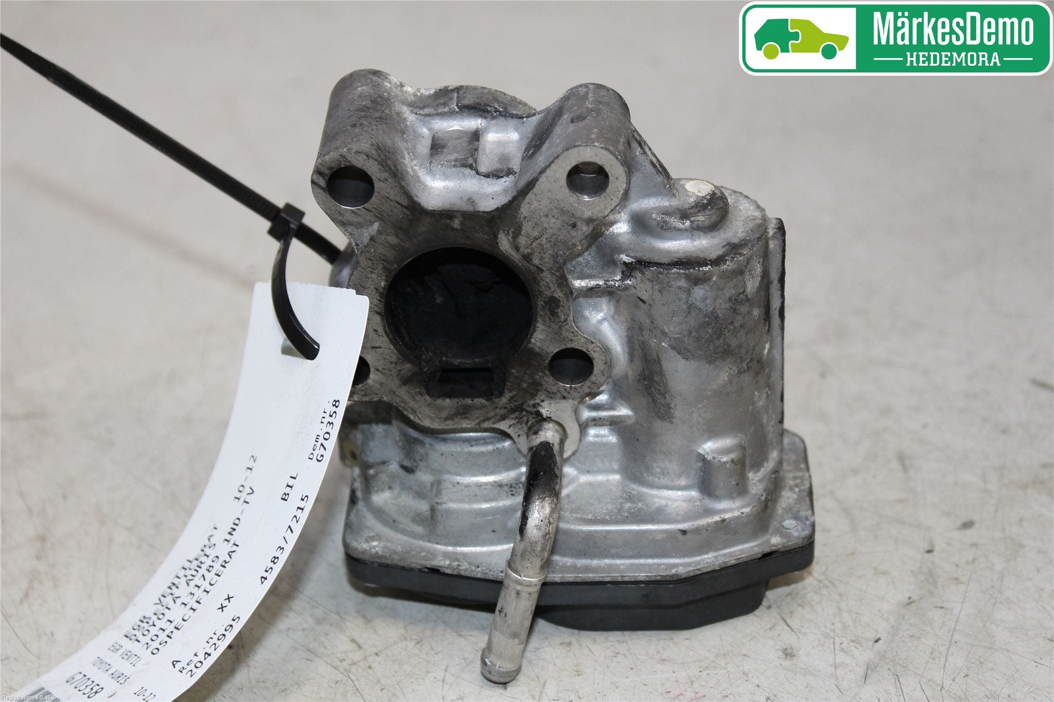 Toyota AURIS 10-12 Egr Ventil