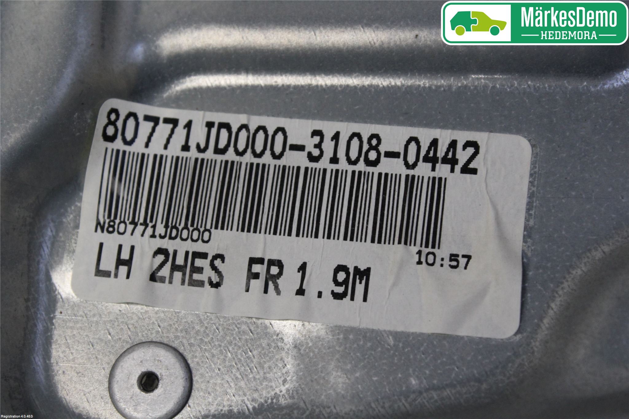 Nissan QASHQAI   07-10 Fönsterhiss El Kompl