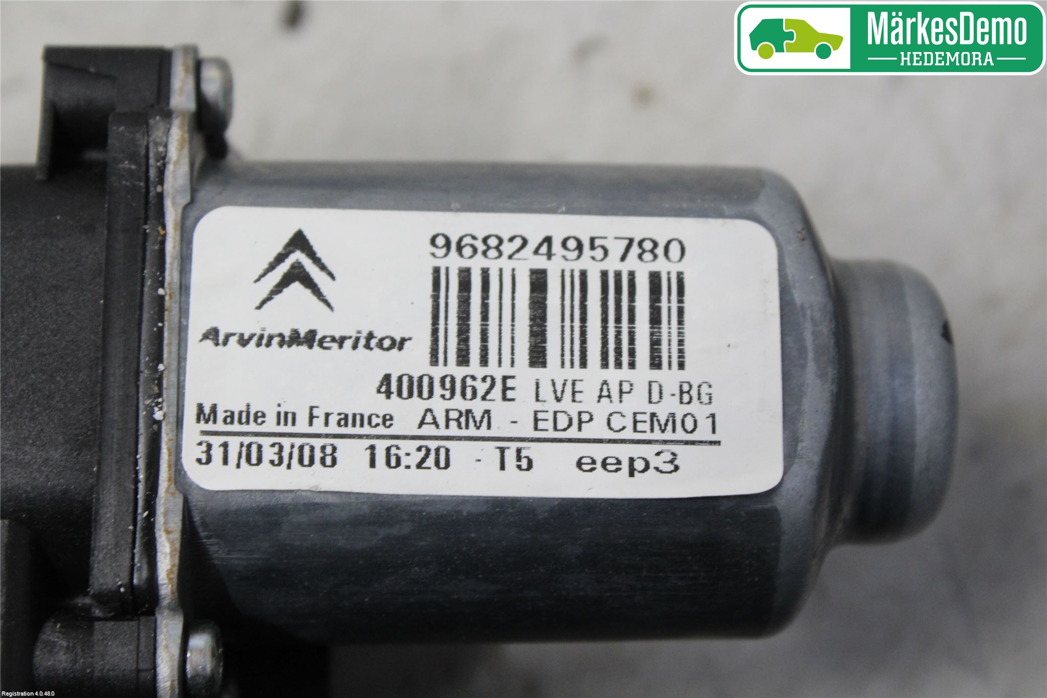 Citroen C4 PICASSO 06-13 Fönsterhiss El Kompl
