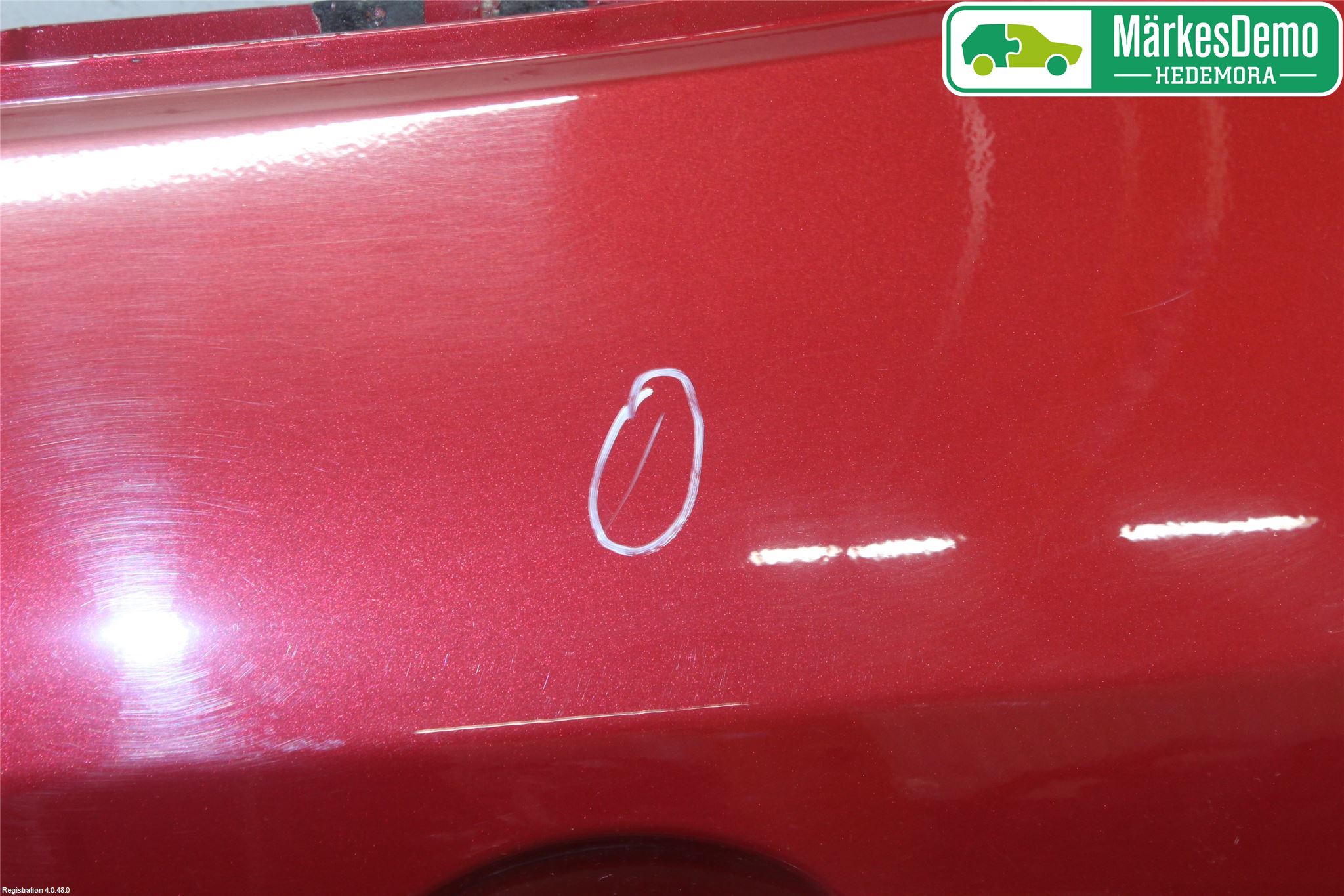 Renault MEGANE III 09-15 Dörr Bak Vänster