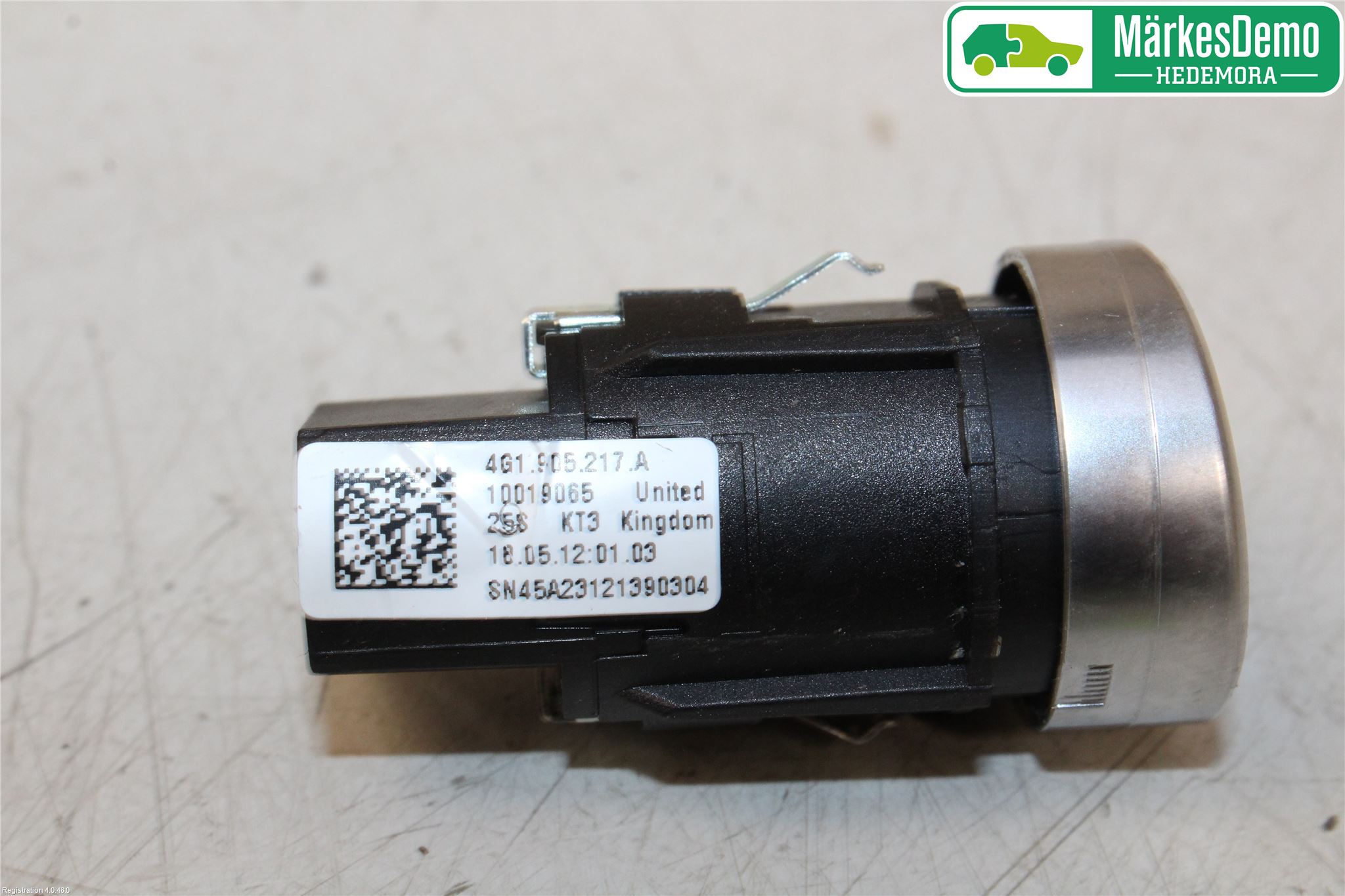 Audi A6/S6 4G 11-18 Startknapp Personbil