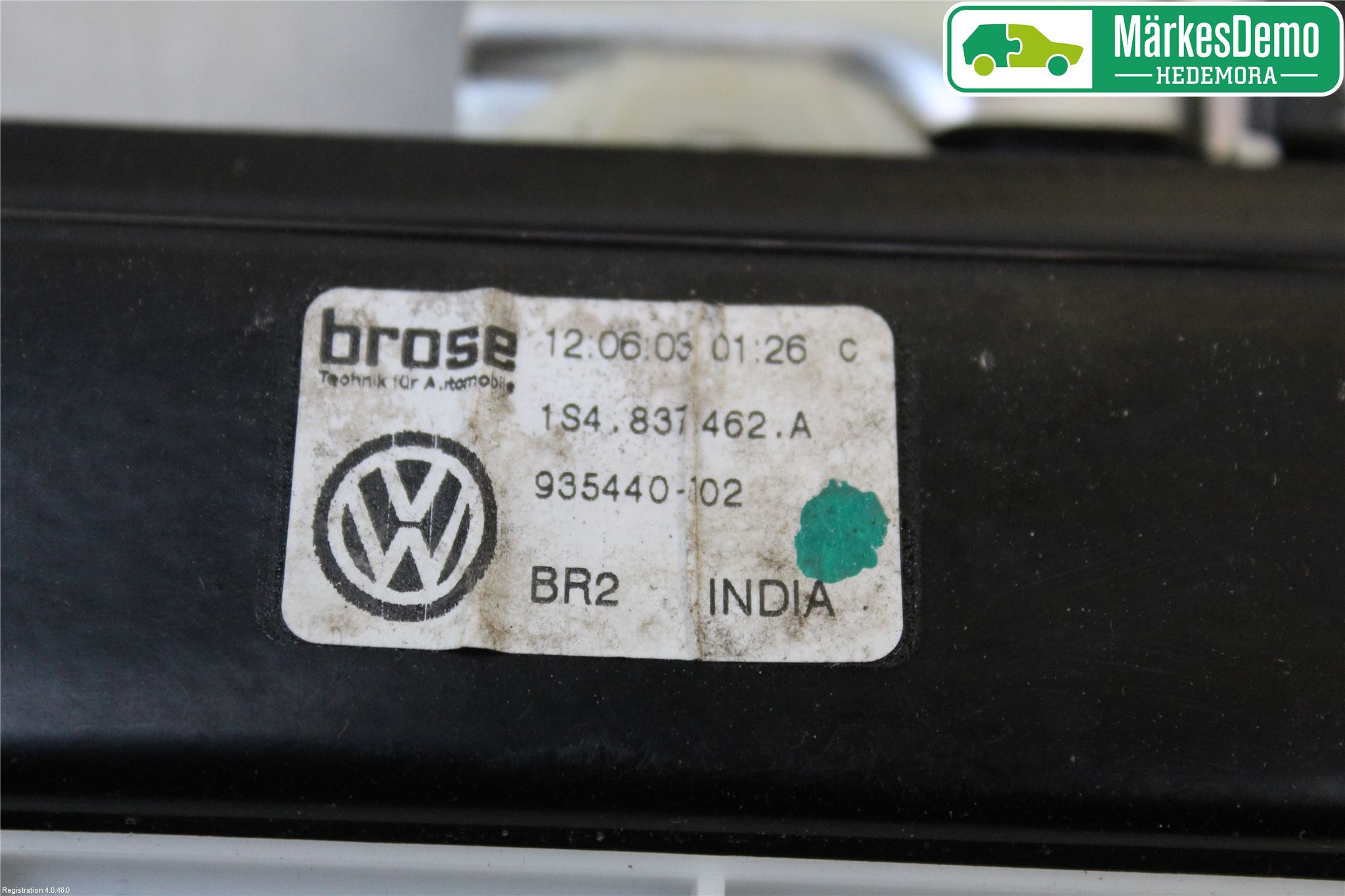 Volkswagen VW UP! / E-UP! Fönsterhiss El Kompl