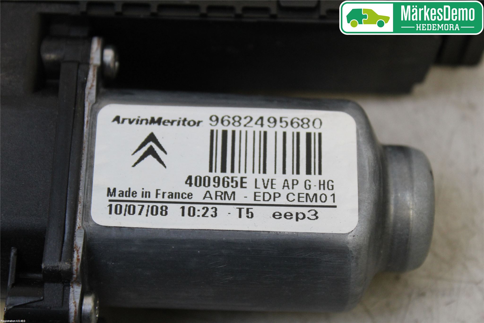 Citroen C4 GRAND PICASSO 07-13 Fönsterhiss El Kompl