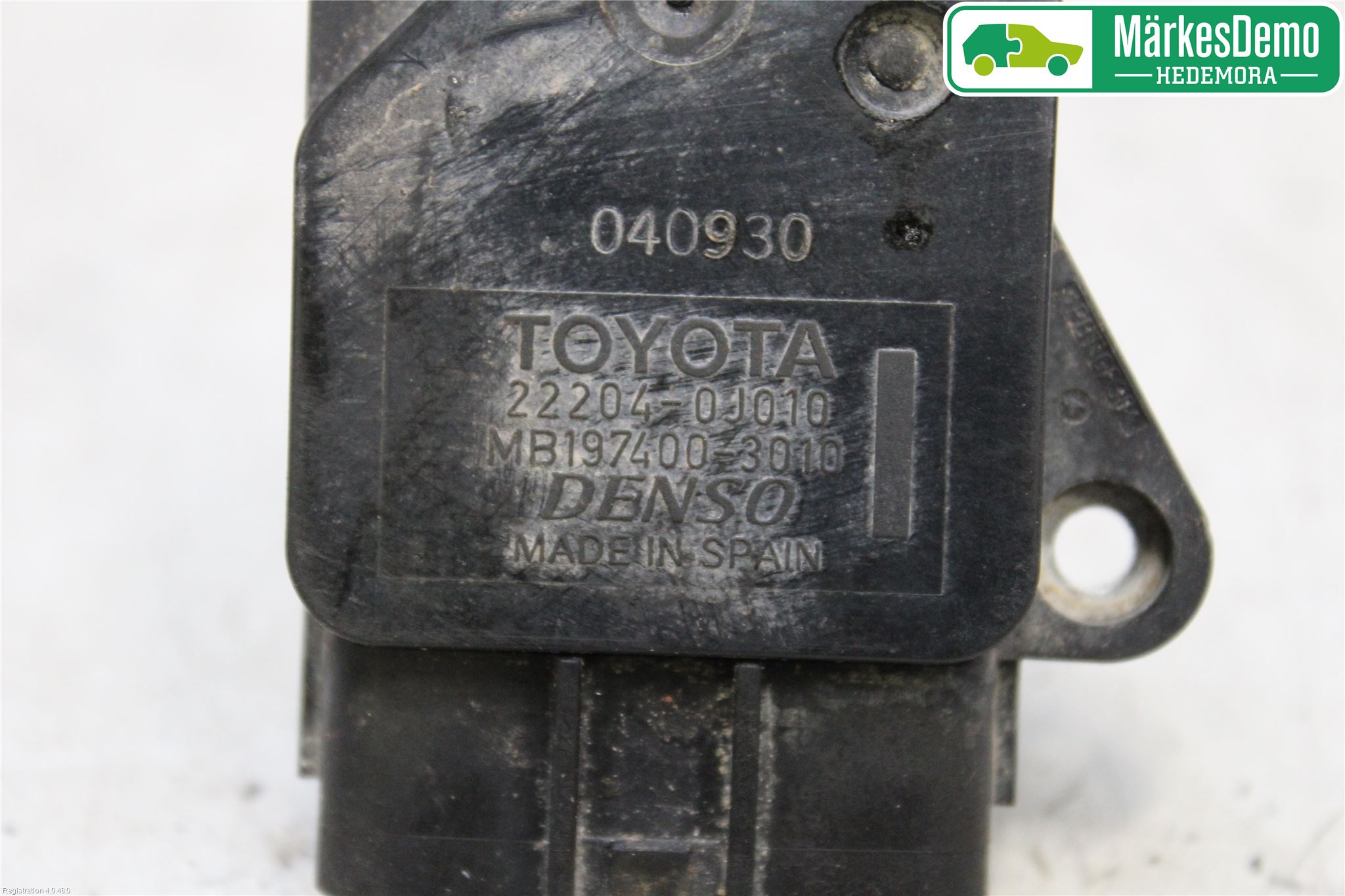 Toyota COROLLA VERSO 04-07 Injluftmassamätare