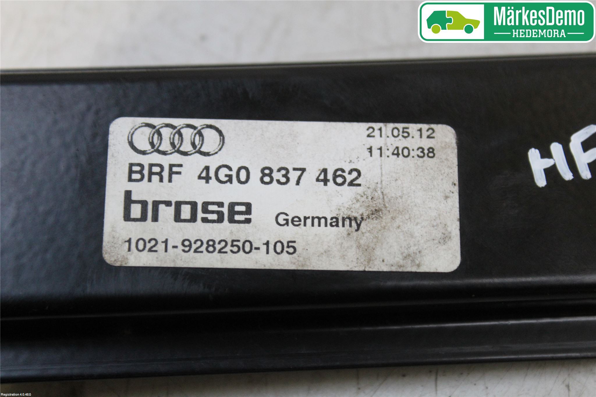 Audi A6/S6 4G 11-18 Fönsterhiss El Kompl