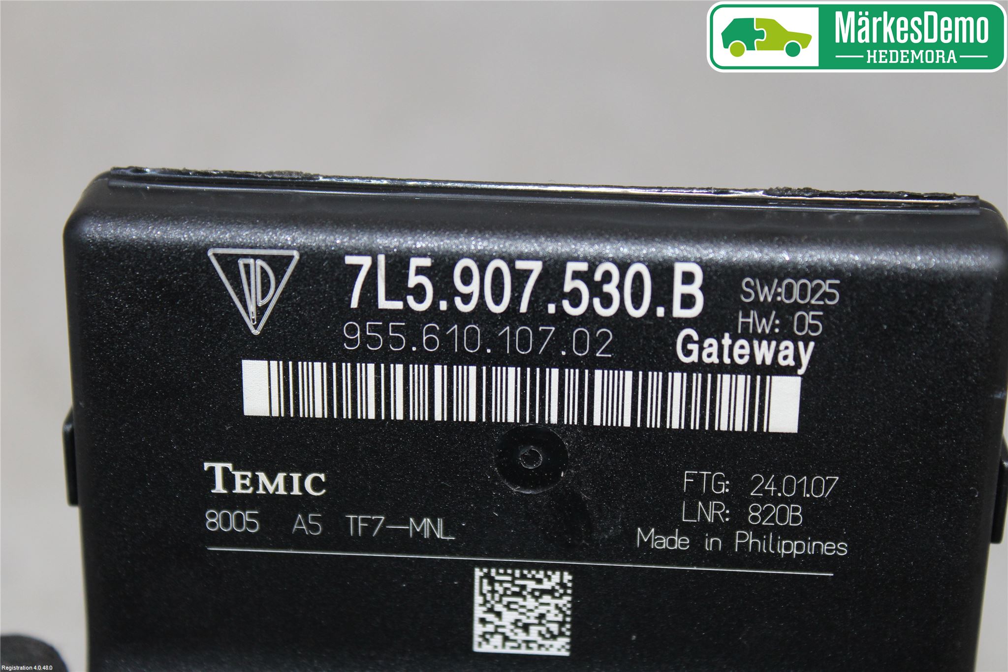 Porsche CAYENNE 03- Styrenhet Övrigt