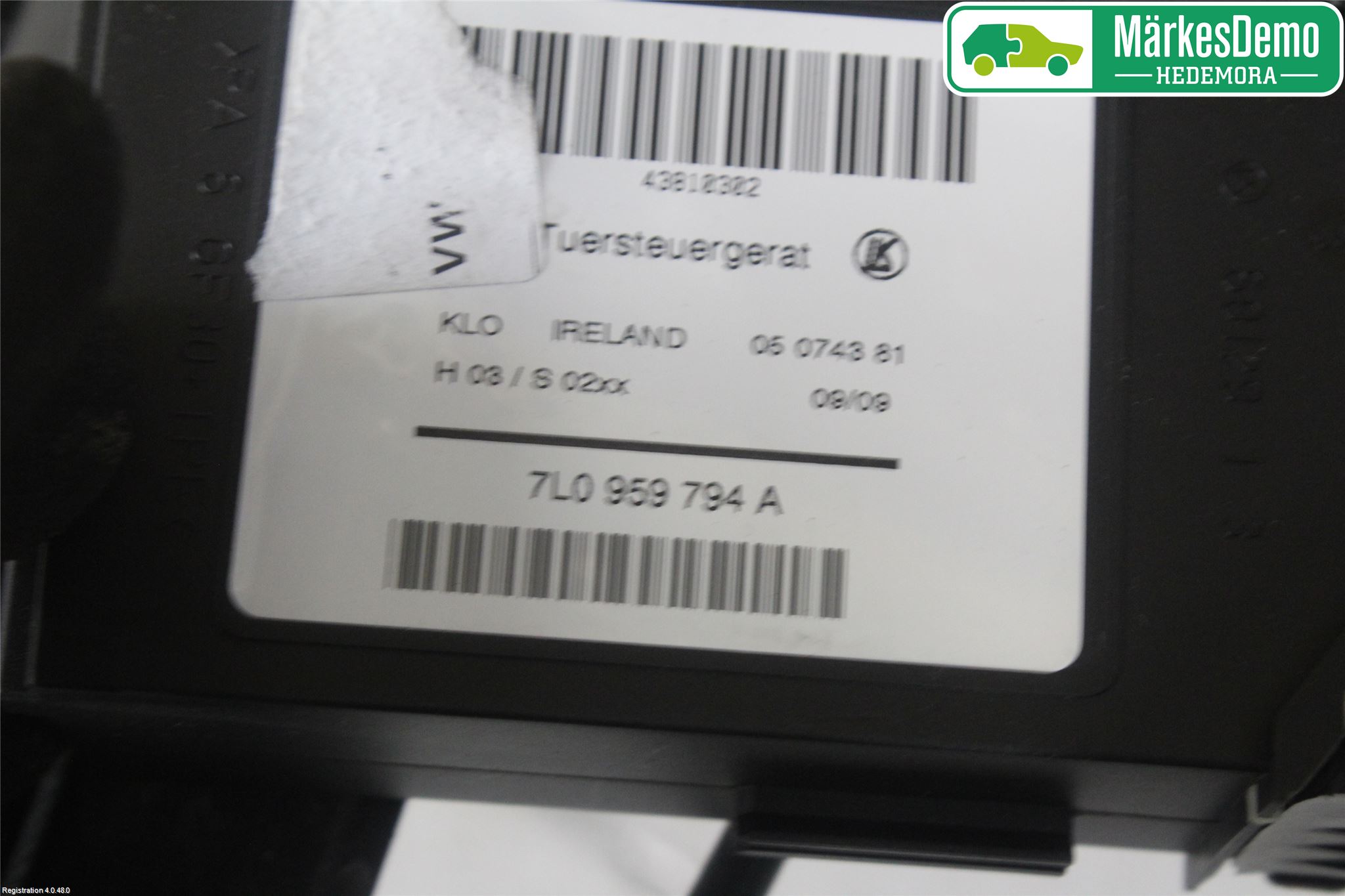 Porsche CAYENNE 03- Fönsterhiss El Kompl