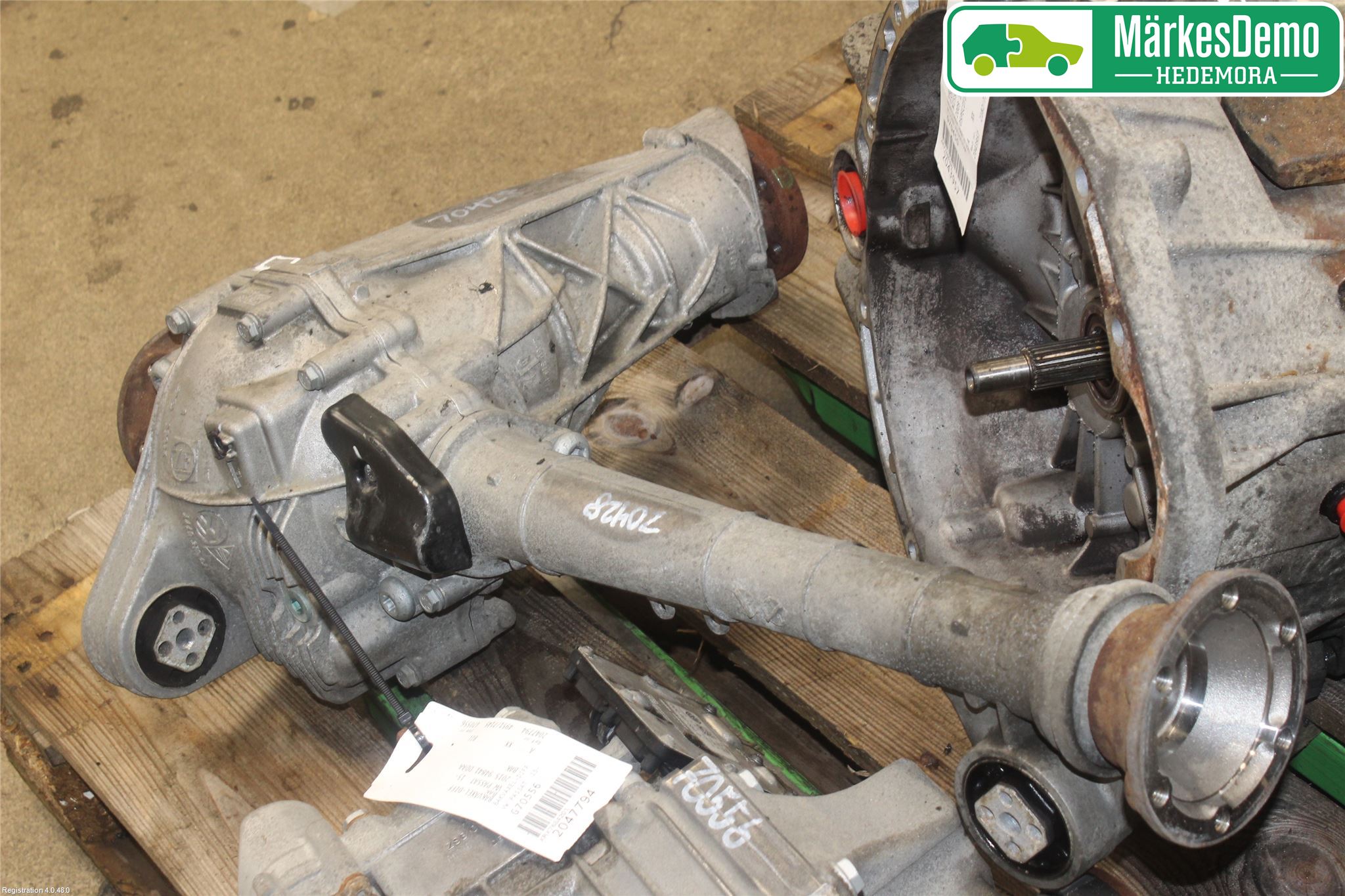 Porsche CAYENNE 03- Framvagn Diffrential