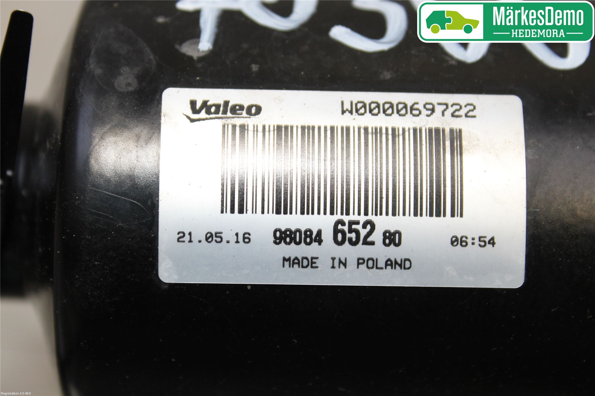 Peugeot EXPERT/E-EXPERT 17- Torkarmotor Vindruta
