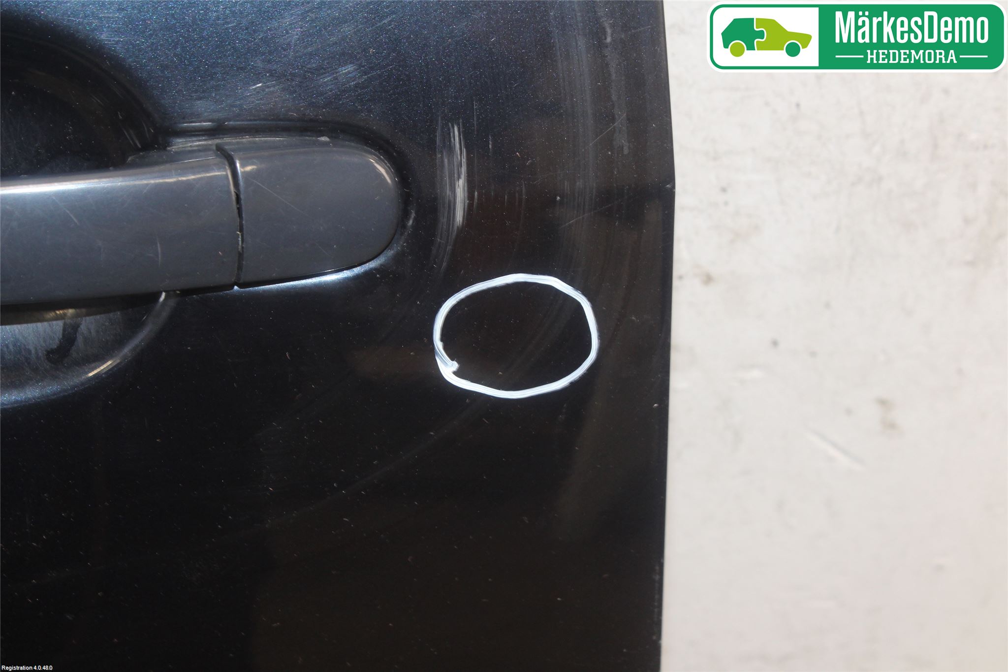 Audi A2 Dörr Bak Vänster