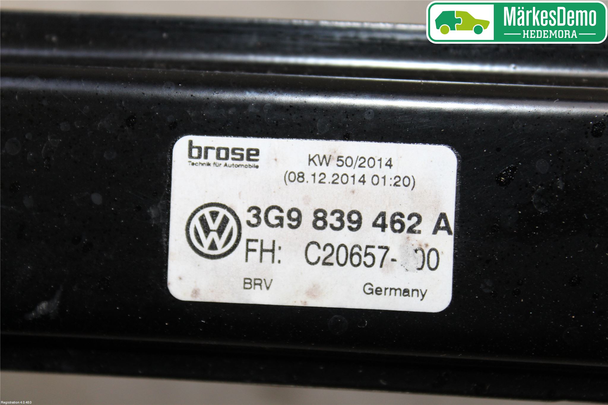 Volkswagen VW PASSAT 15-19 Fönsterhiss El Kompl