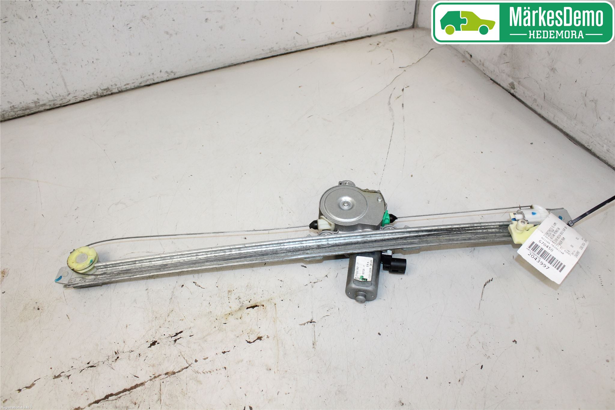 Nissan PRIMASTAR Fönsterhiss El Kompl