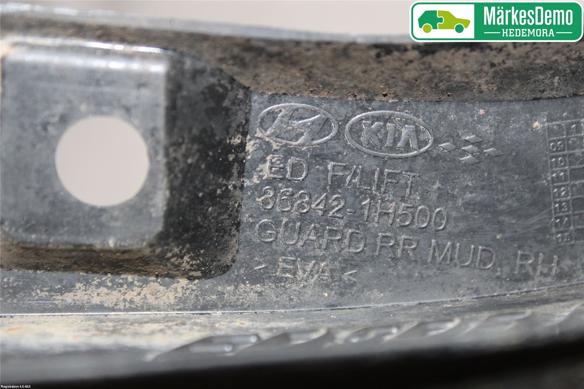 Kia CEED 06-12 Stänkskydd