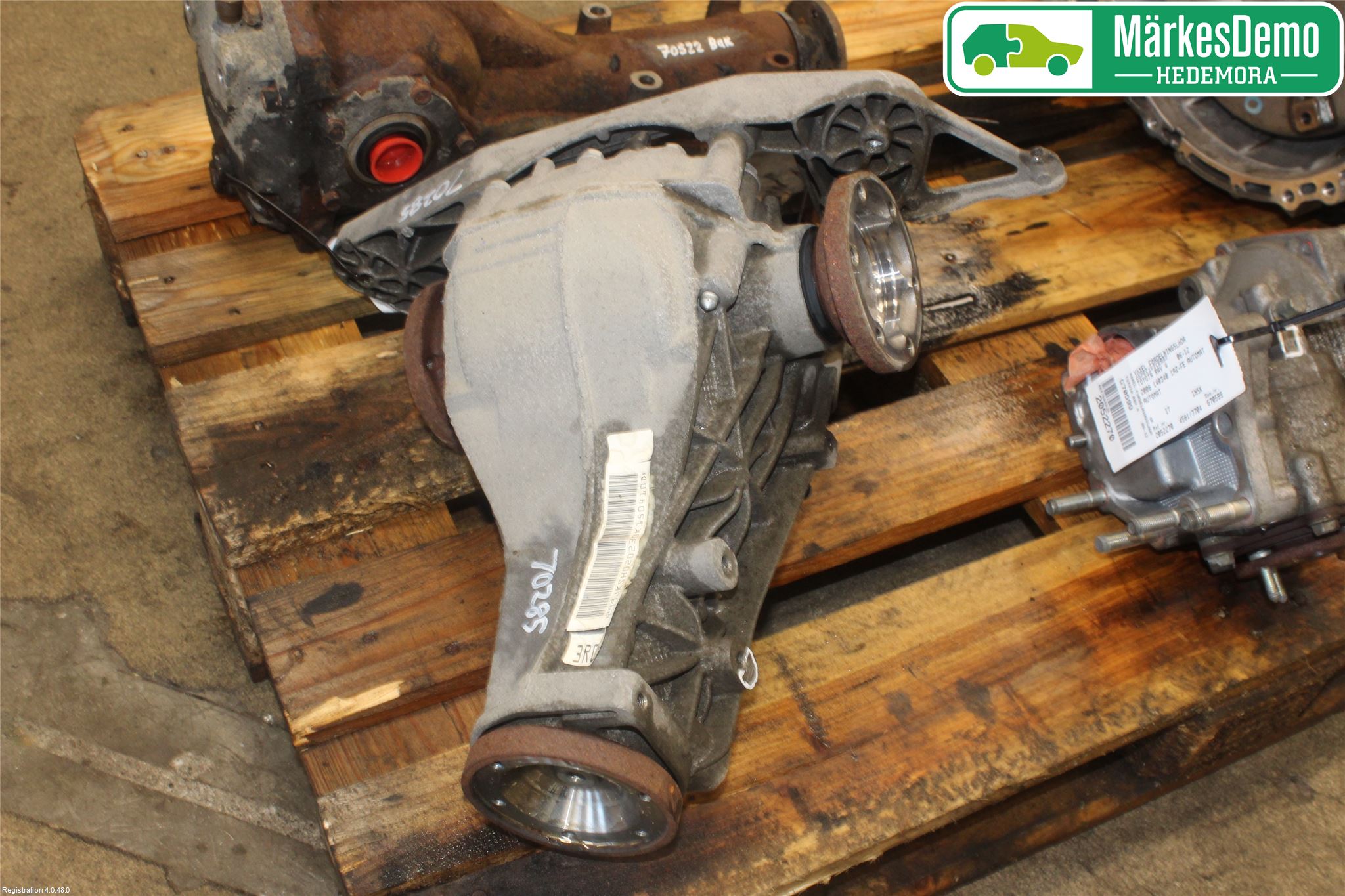 Audi A6/S6 4G 11-18 Bakväxel-Diff