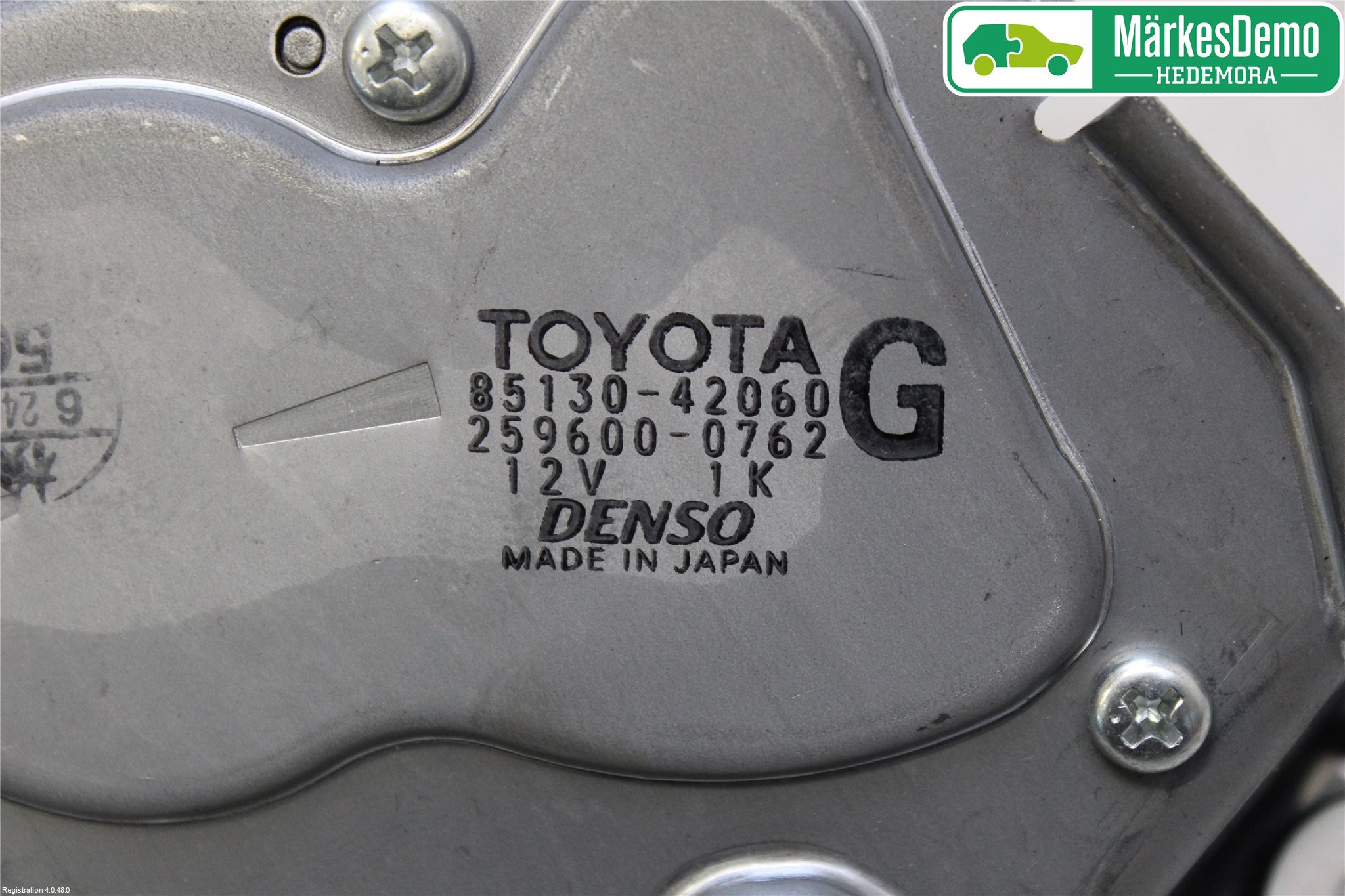 Toyota RAV 4 06-12 Torkarmotor Baklucka