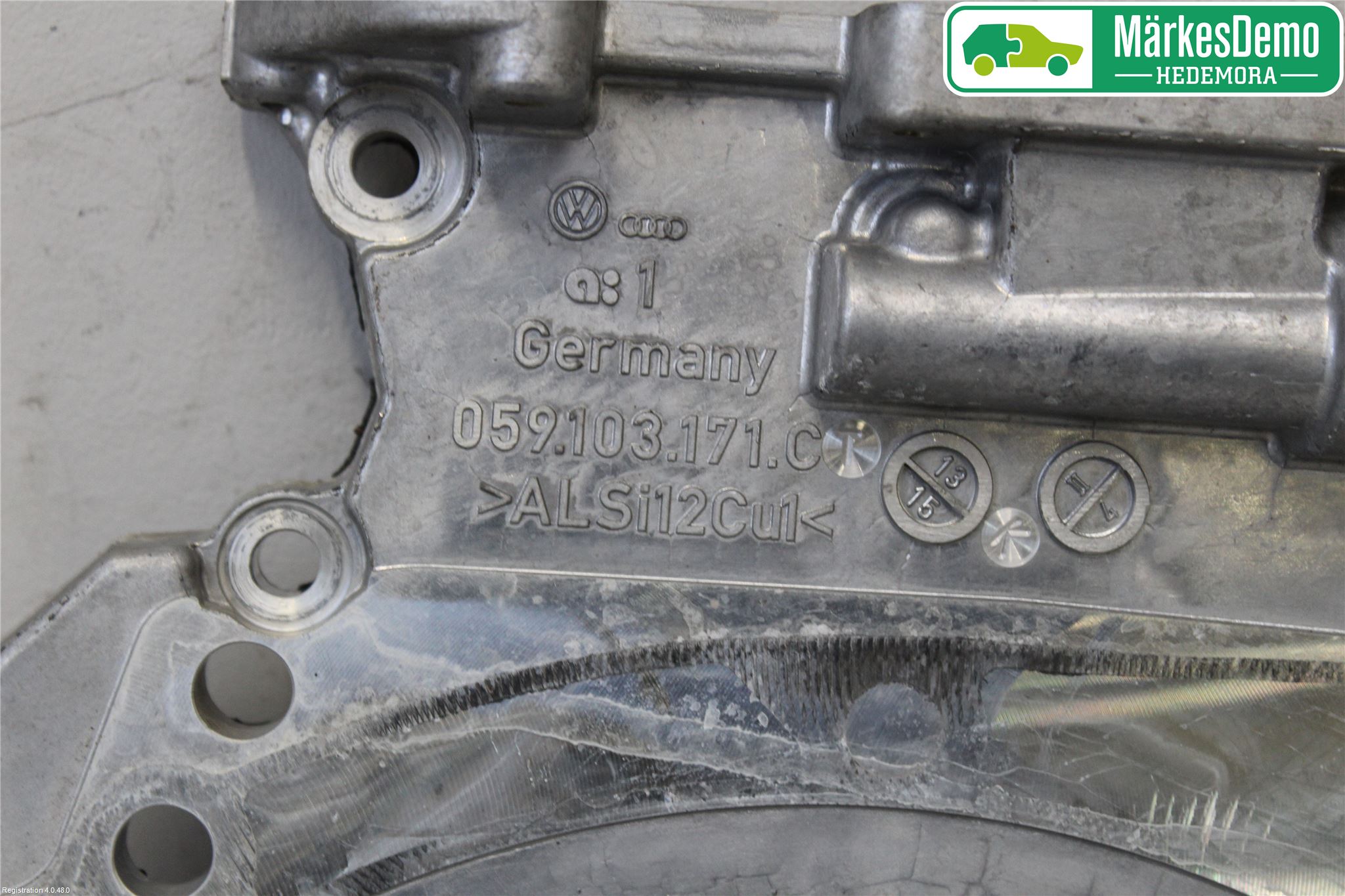 Audi A6/S6 4G 11-18 Kamrem-Transmissionskåpa