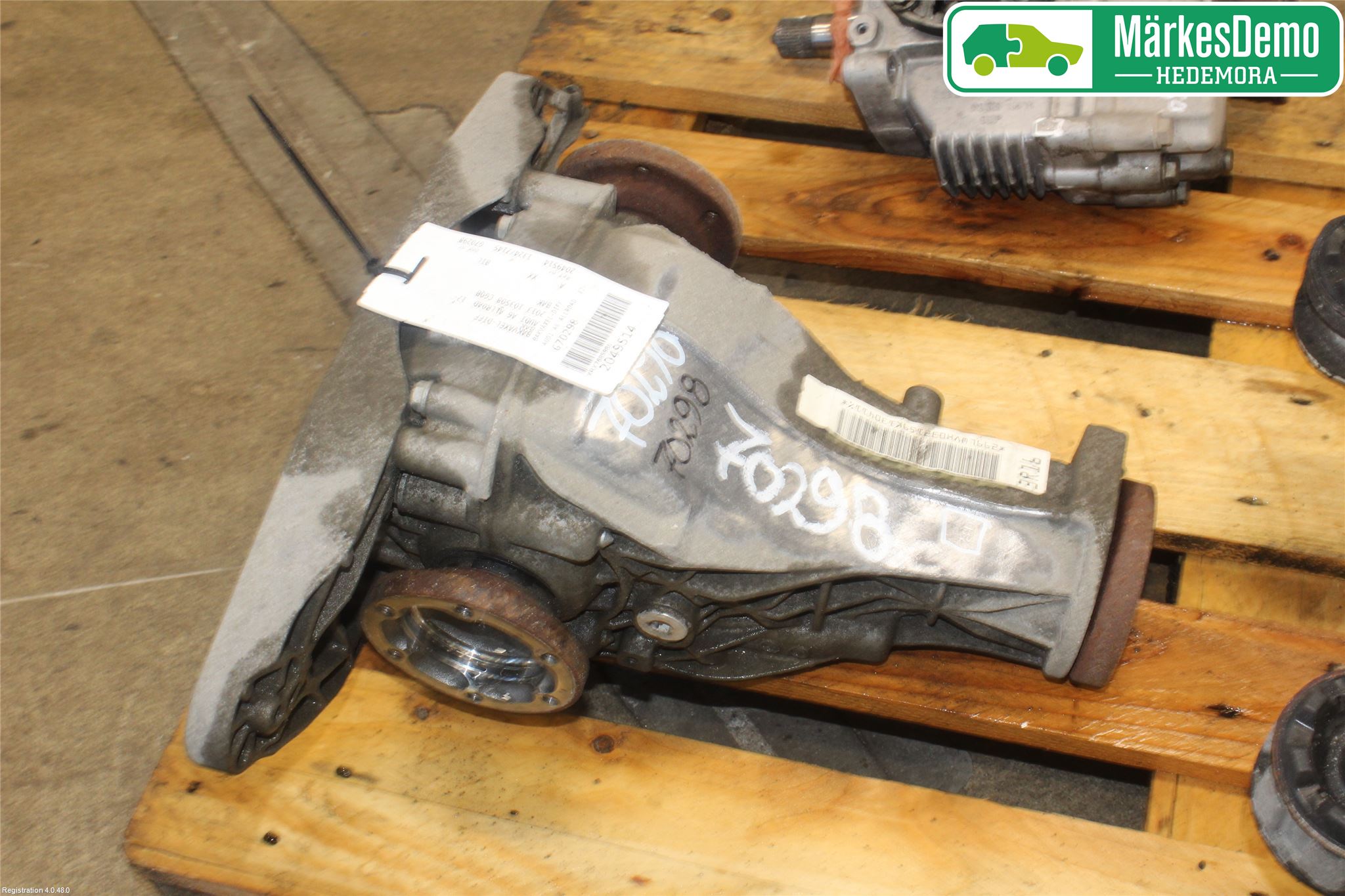 Audi A6 ALLROAD 12-18 Bakväxel-Diff