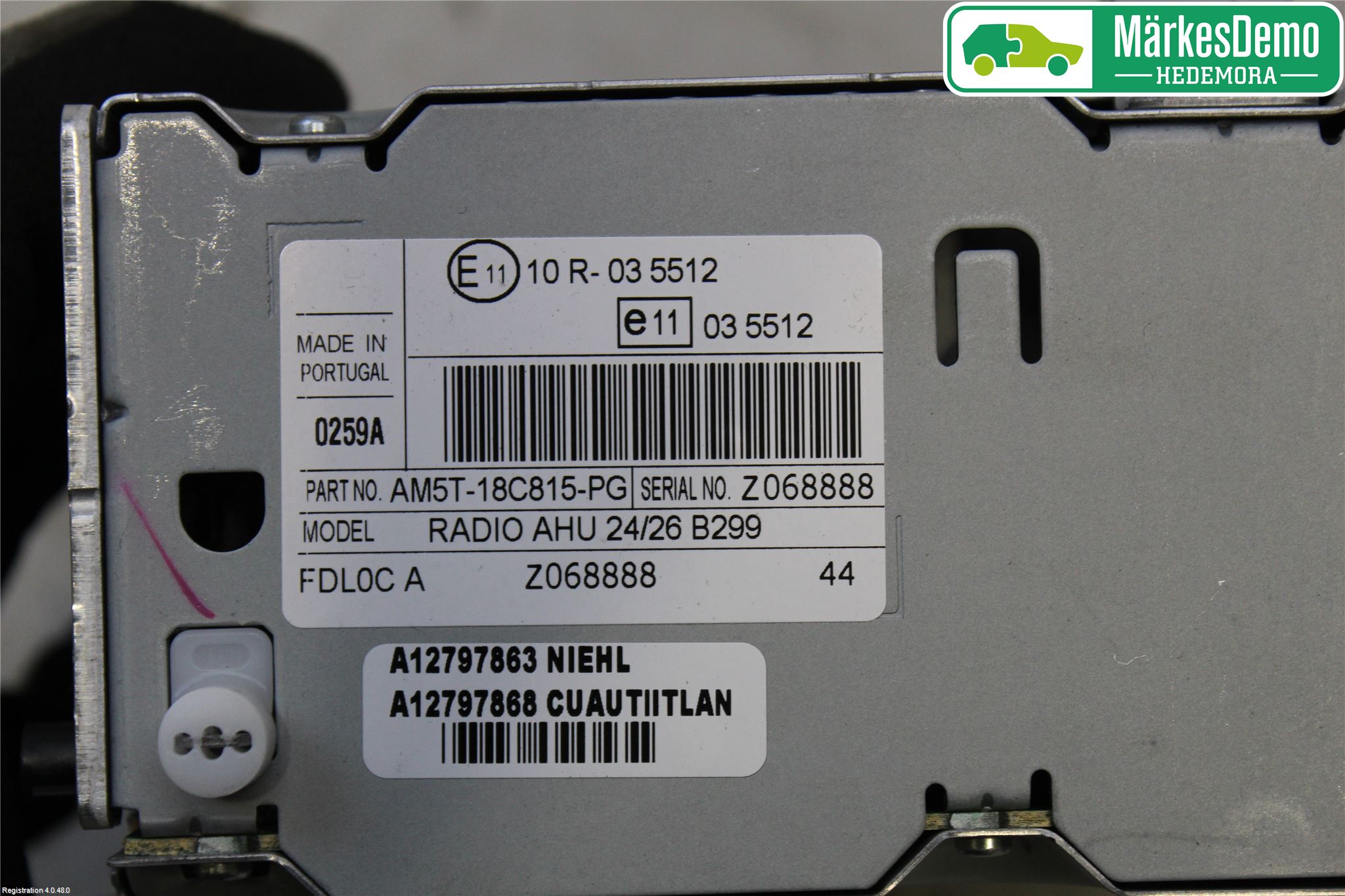 Ford FIESTA 13-17 Cd Radio - Multimediapanel