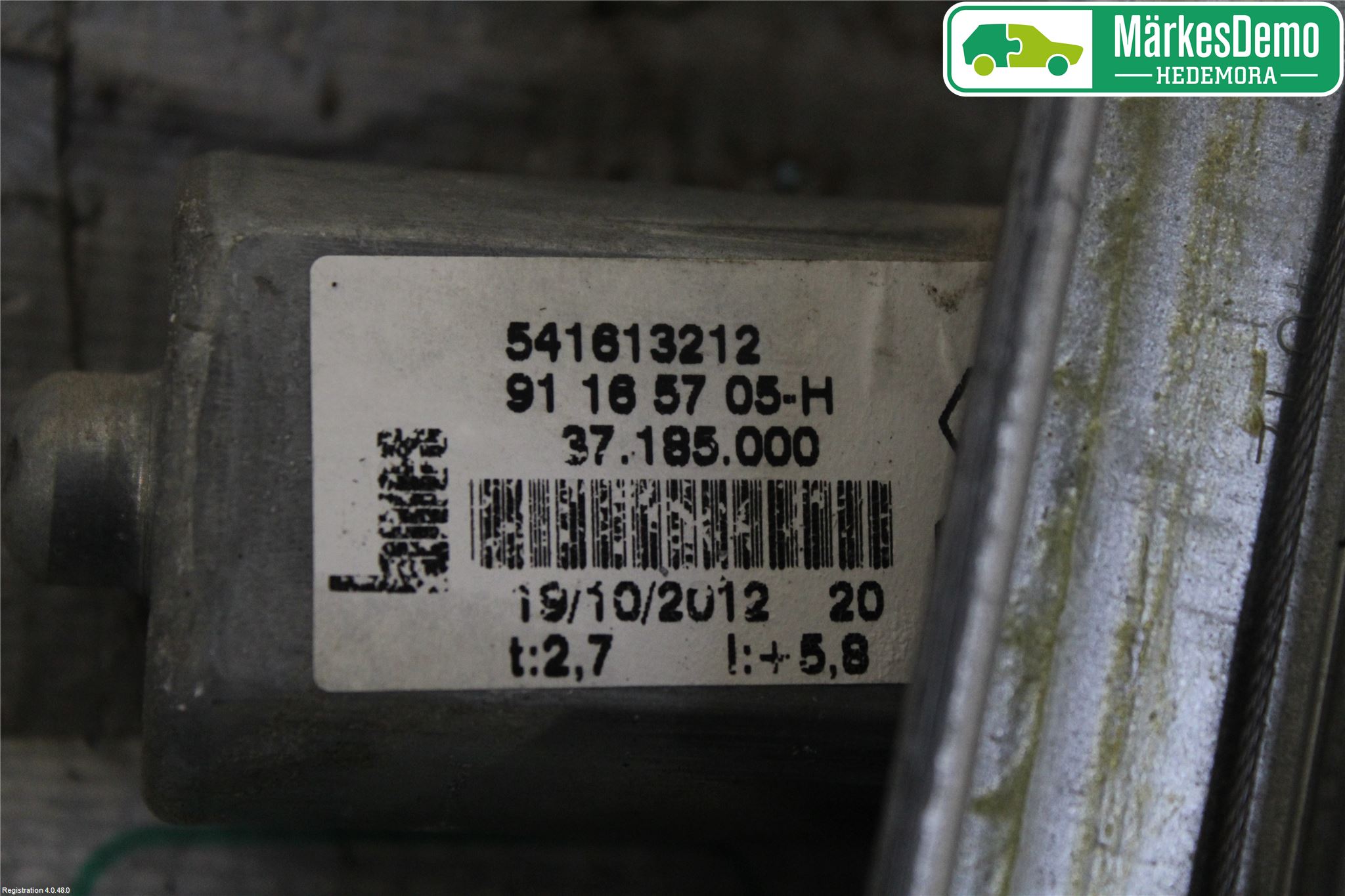 Renault TRAFIC   02-14 Fönsterhiss El Kompl