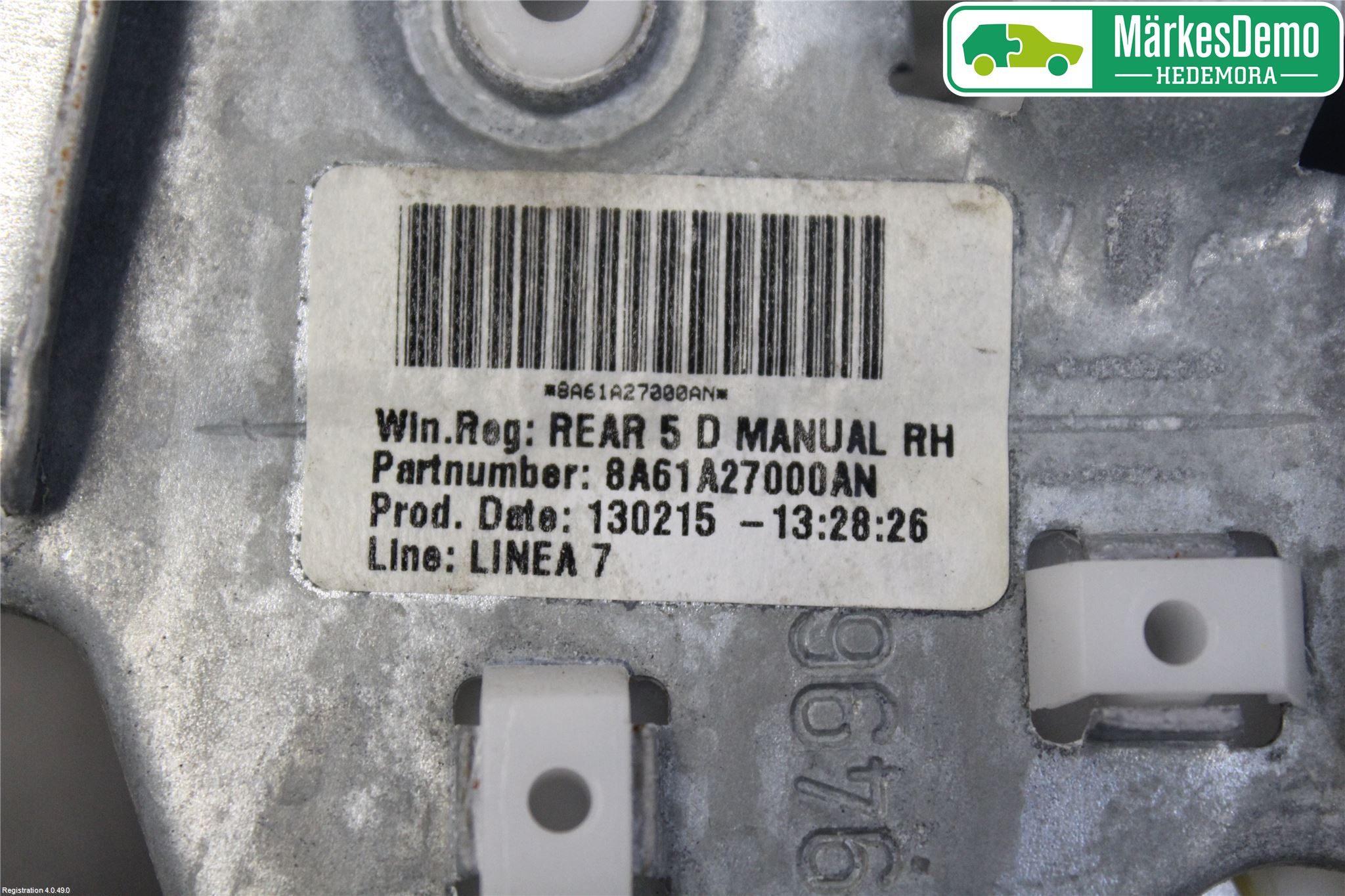 Mitsubishi CARISMA 00-04 Fönsterhissats Manuell