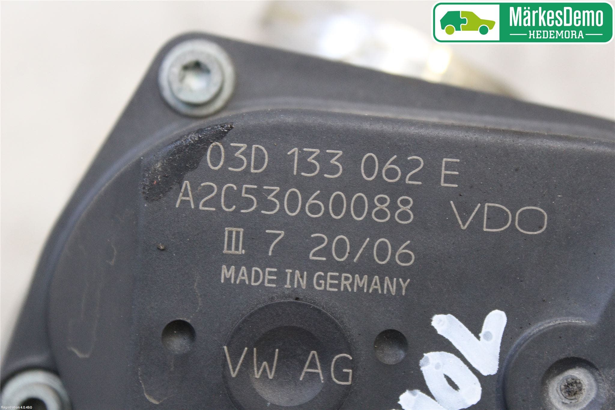 Volkswagen VW FOX Injspjällhus