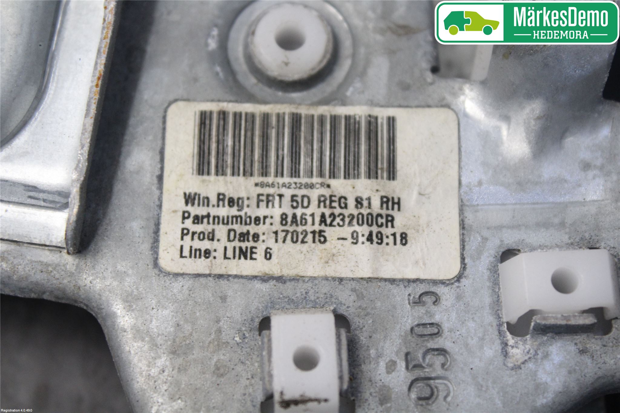 Ford FIESTA 13-17 Fönsterhiss El Kompl