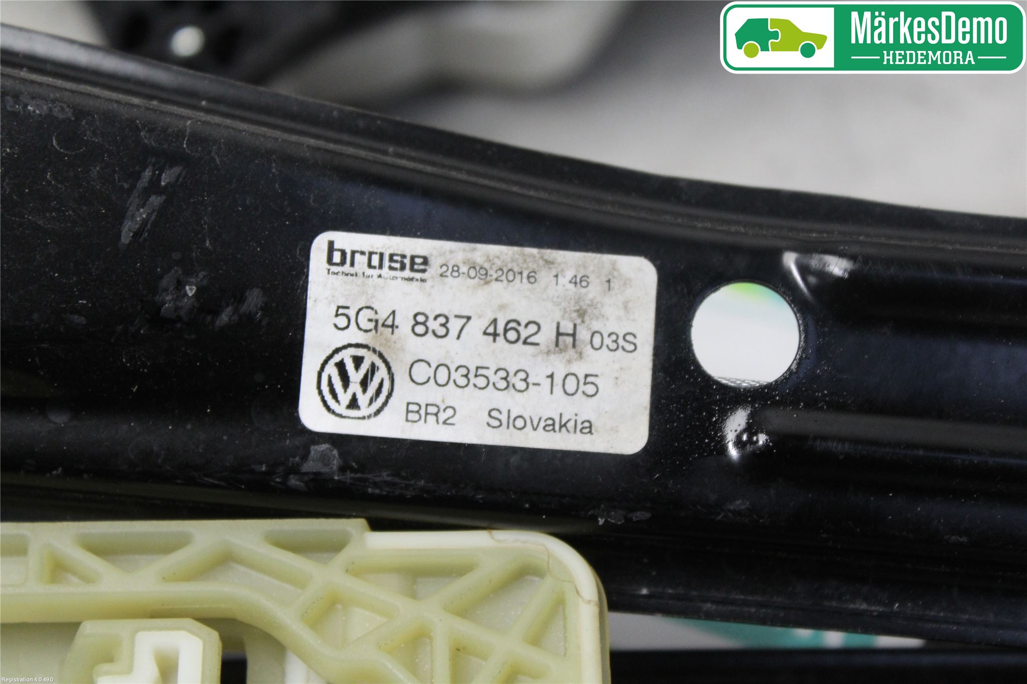 Volkswagen VW GOLF / E-GOLF VII 13-20 Fönsterhiss El Kompl