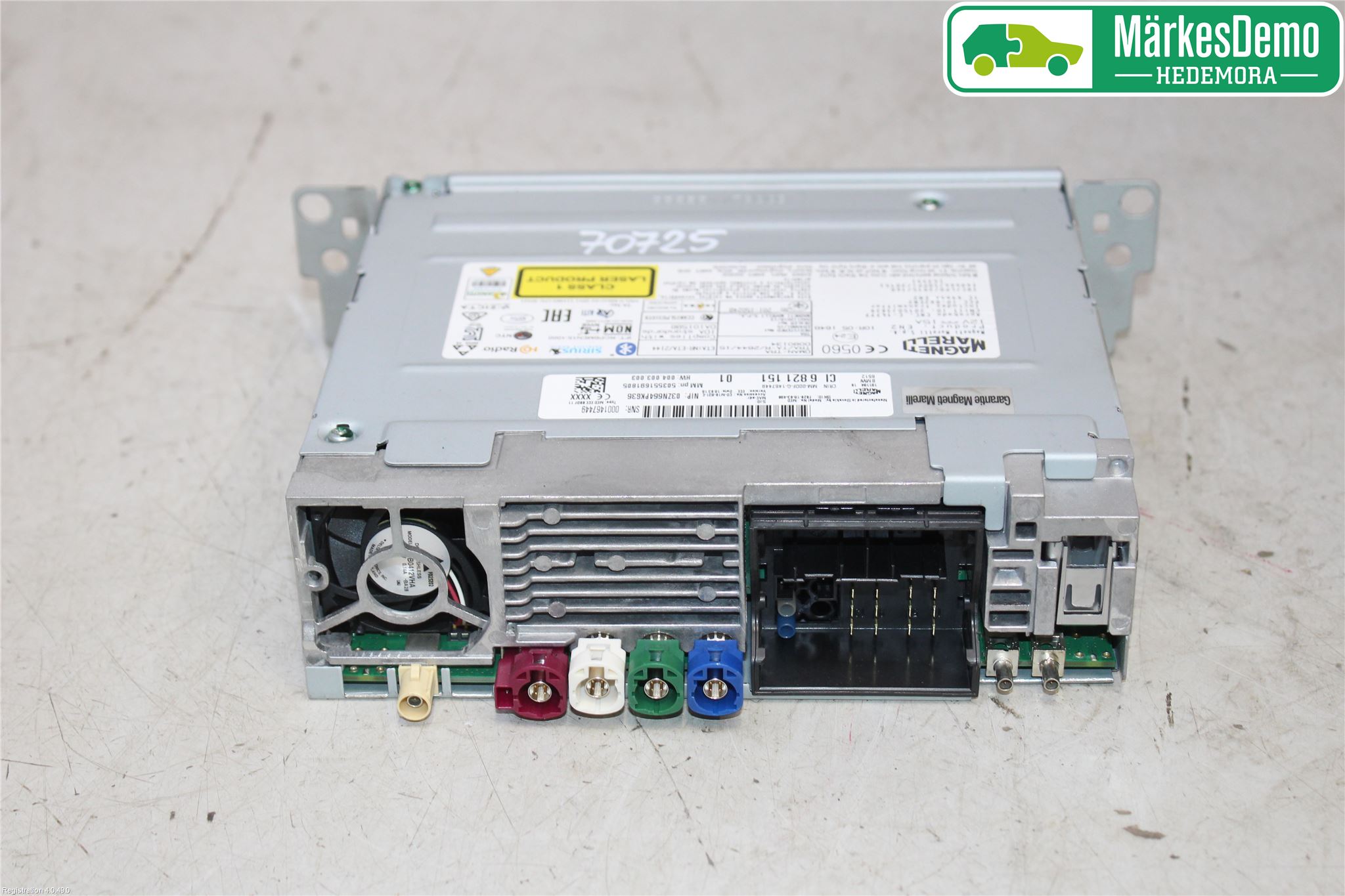 BMW 1 F20/F21 11-19 Cd Radio - Multimediapanel