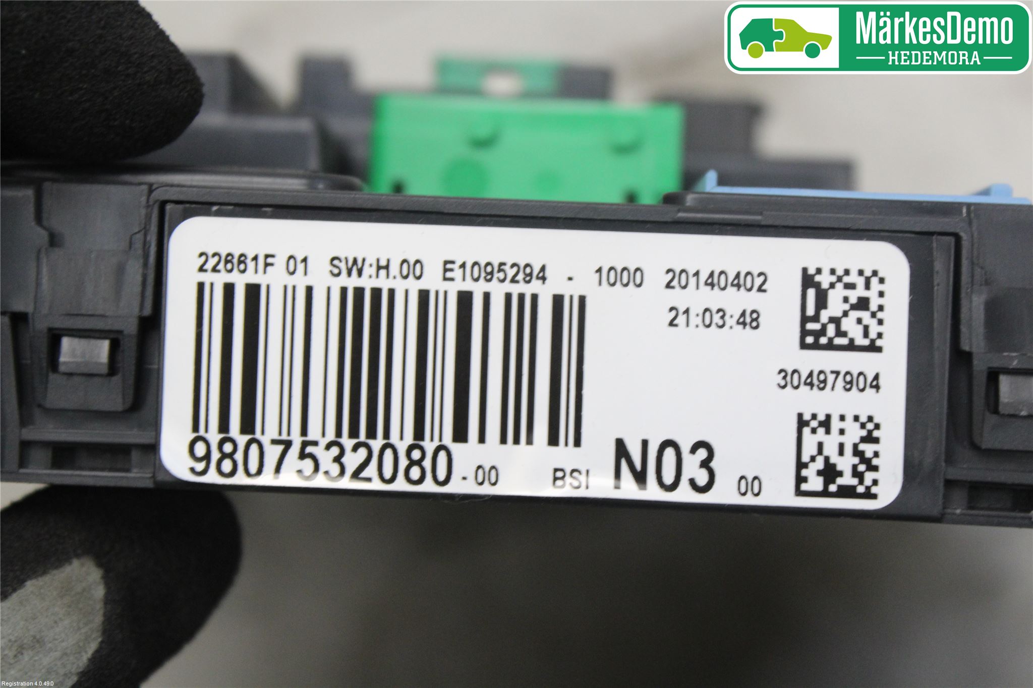 Peugeot 208 12-15 Säkringsdosa-Elcentral