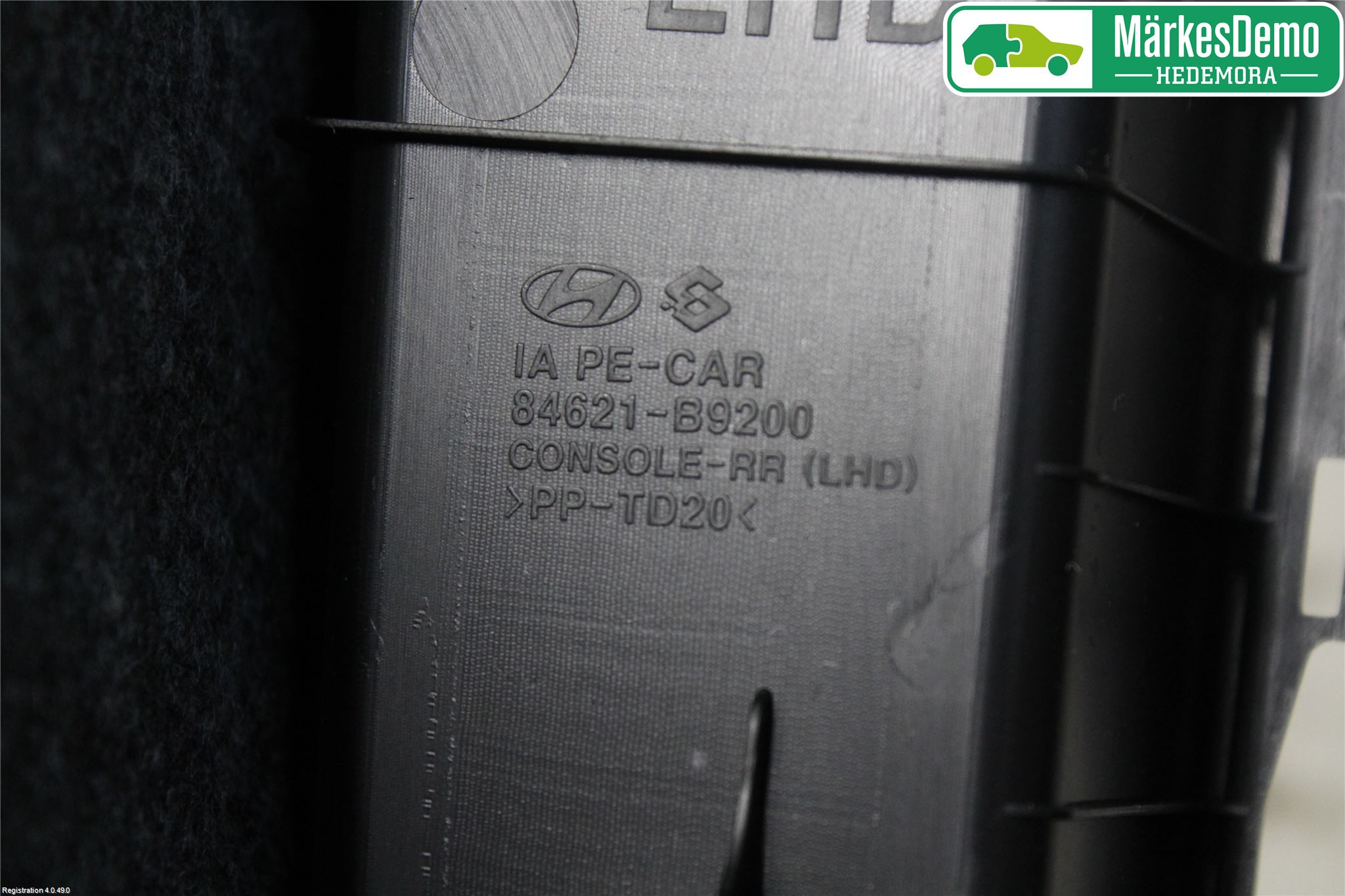 Hyundai i10 BA 17-20 Inr Tunnelfack
