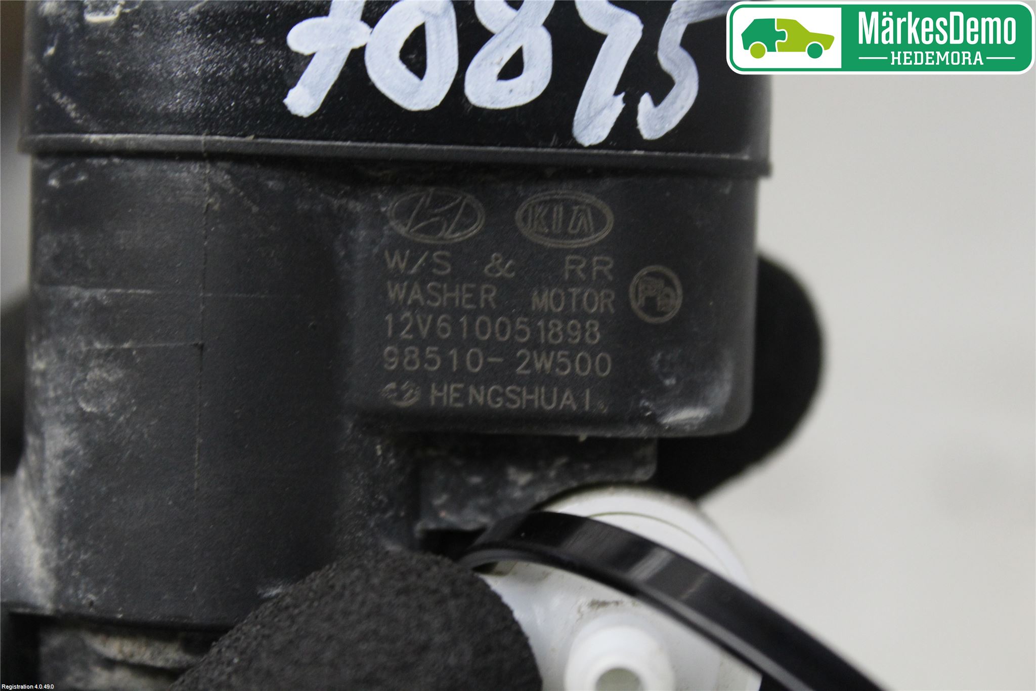 Hyundai i10 BA 17-20 Spolarpump Vindruta