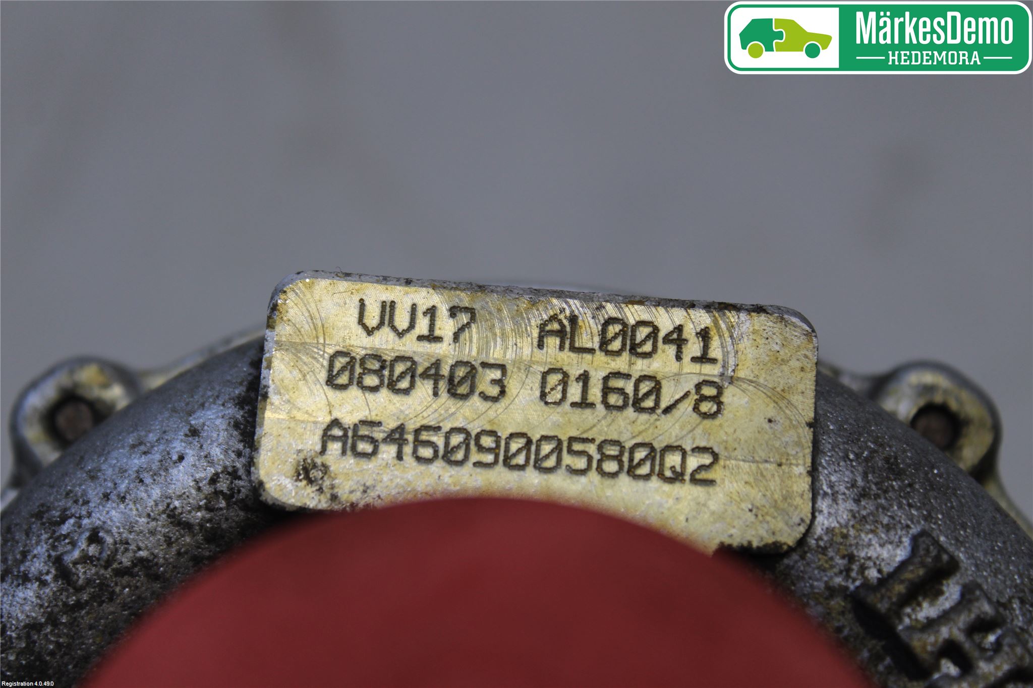 Mercedes-Benz MB SPRINTER (W906) 06-18 Turboaggregat